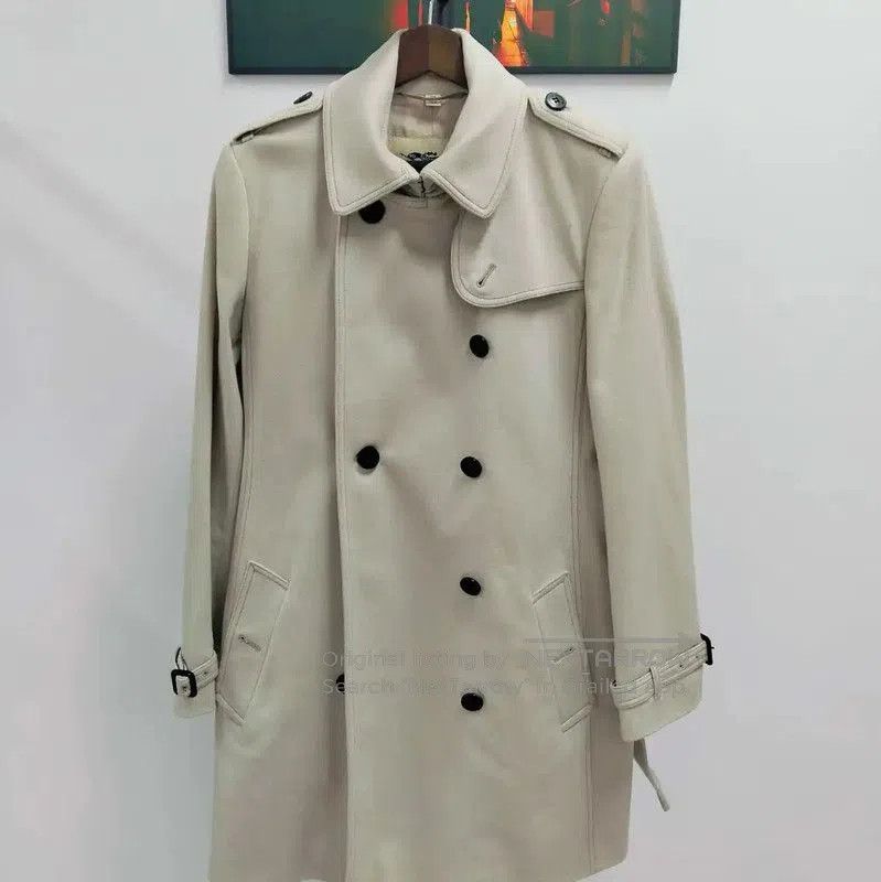 Burberry Burberry Women's Beige Trench Coat Size L. Size L / US 10 / IT 46 - 1 Thumbnail