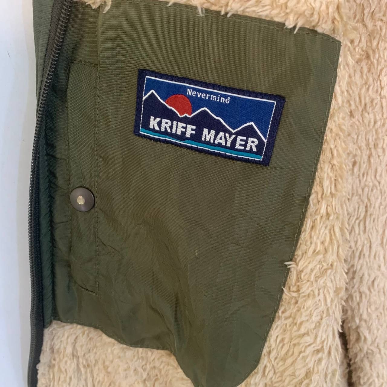 Designer Krif Mayer Reversible Bomber Jacket Hiking Sweater Medium Size US M / EU 48-50 / 2 - 4 Thumbnail