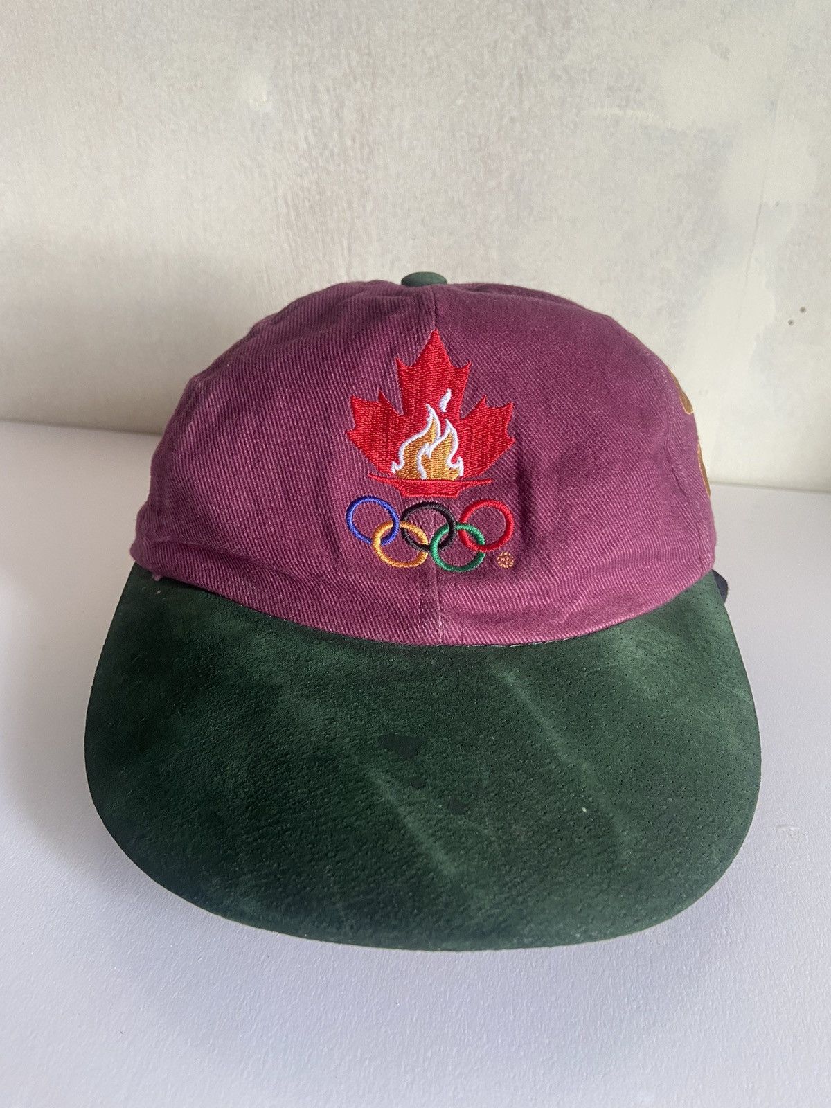 Vintage Vintage Atlanta 1996 Olympics Canada Hat Cap Size ONE SIZE - 12 Thumbnail