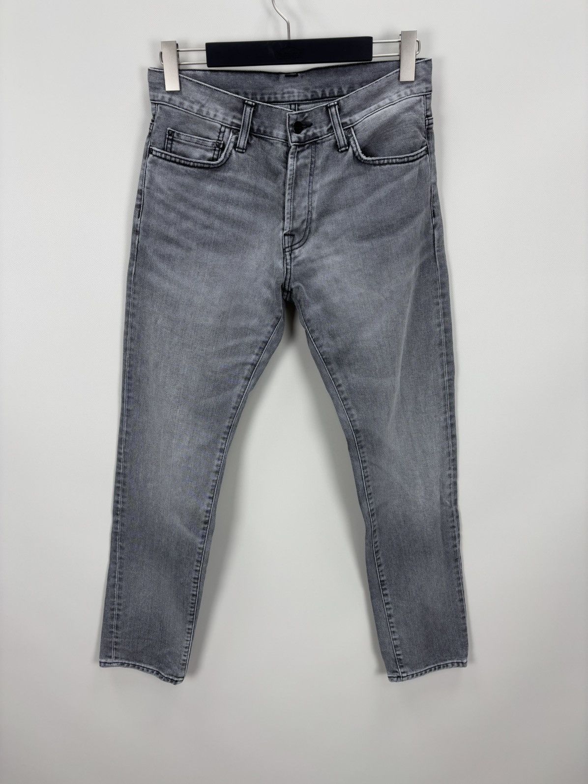 Carhartt Mens jeans Carhartt Size 29x32 Color Gray Size US 29 - 2 Thumbnail