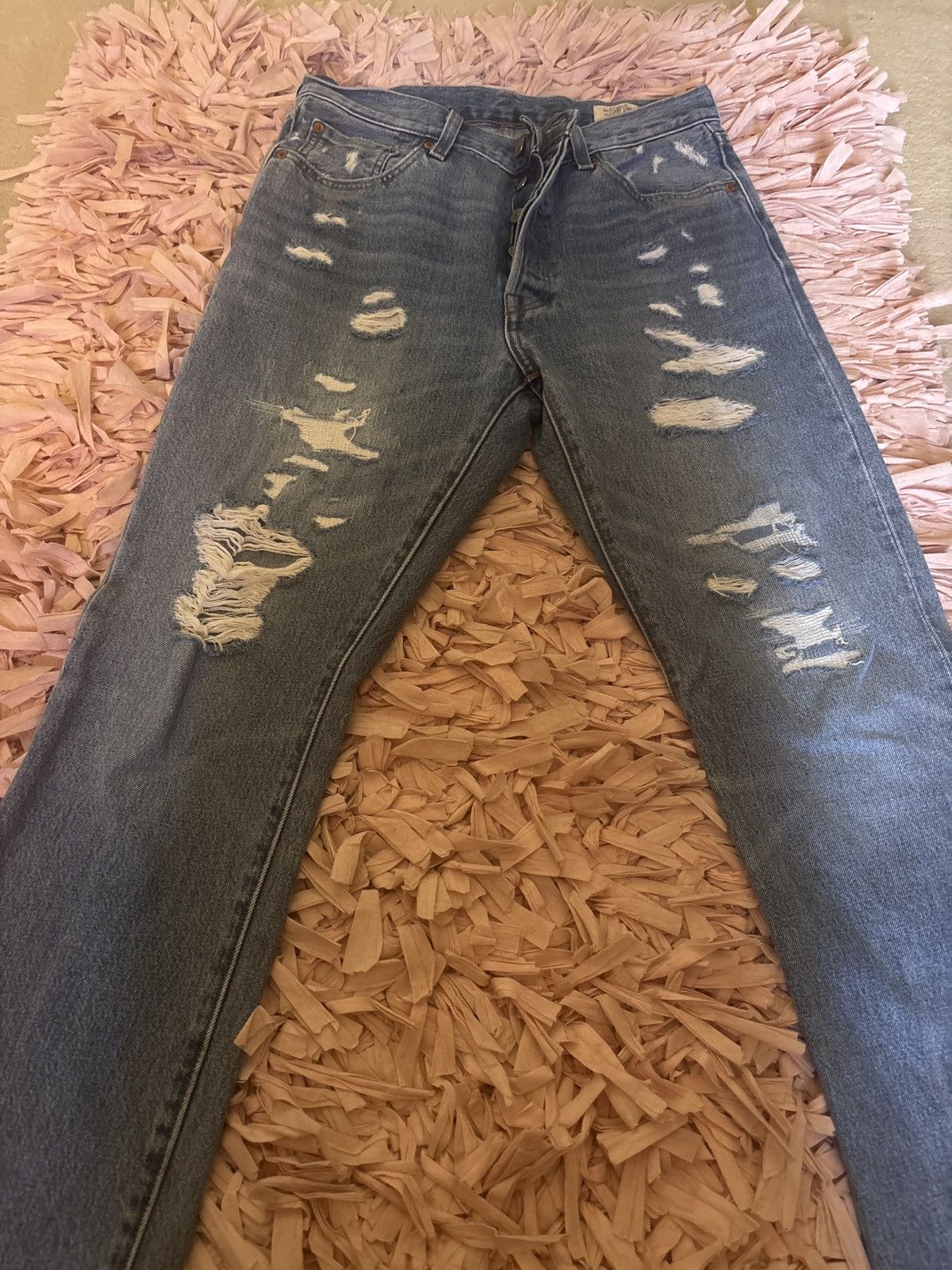 Levi's Levis Ripped jeans Size 32" / US 10 / IT 46 - 4 Thumbnail