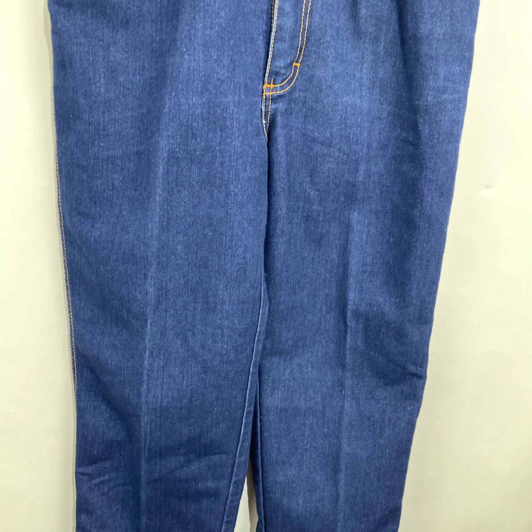 Vintage VINTAGE Gitano Denim Jeans High Waist Womens 16 Dark Stretch 80s Regular Fit Jeans Women Blue Size 38" / US 16 / IT 52 - 6 Thumbnail