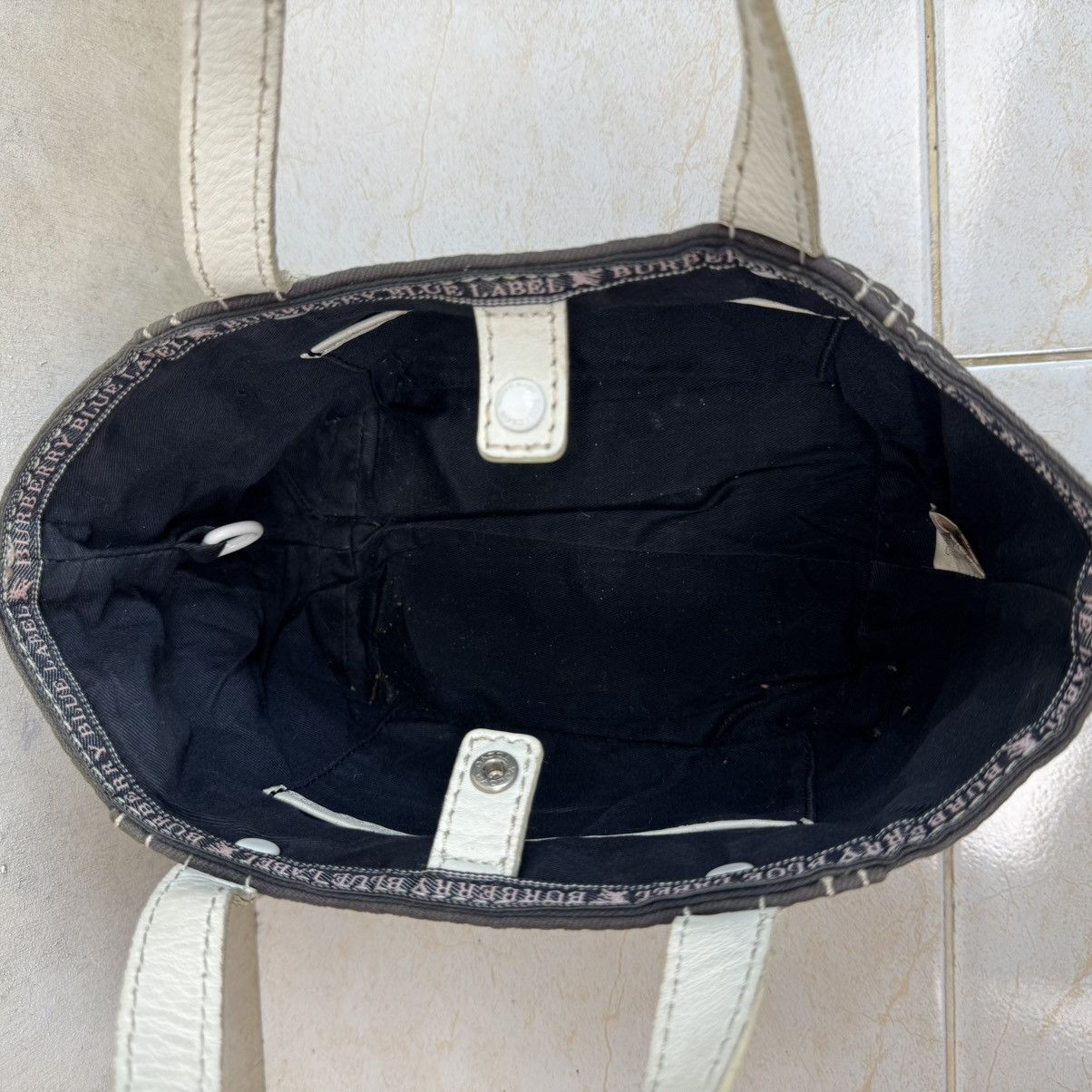 Burberry Vintage Burberry Blue Label Small Tote Bag Size ONE SIZE - 6 Thumbnail