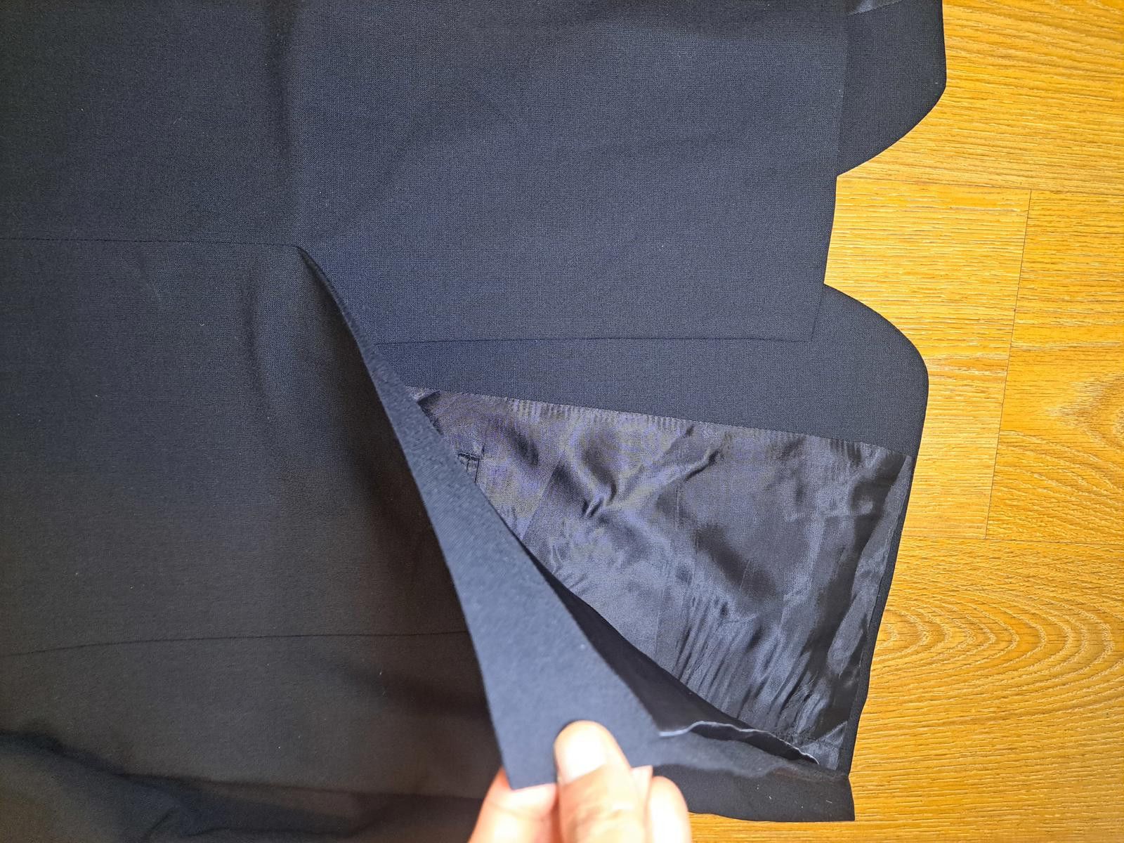 Brooks Brothers Brooks Brothers Suit Jacket Mens 45L Black Wool Stretch Size 44L - 6 Thumbnail