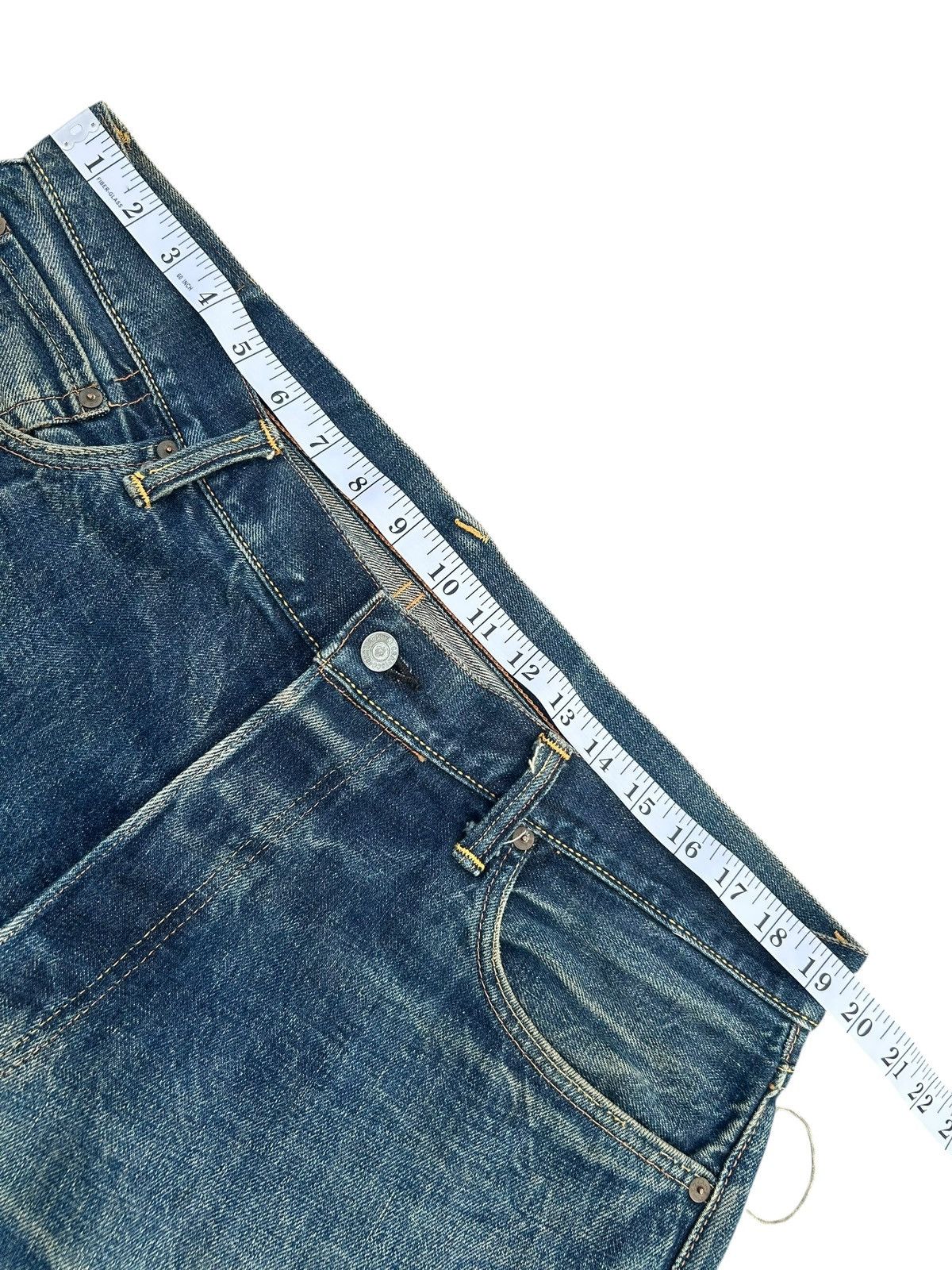 Evisu Vintage Evisu Daicock Selvedge Distressed Denim Jeans Size US 39 - 16 Thumbnail