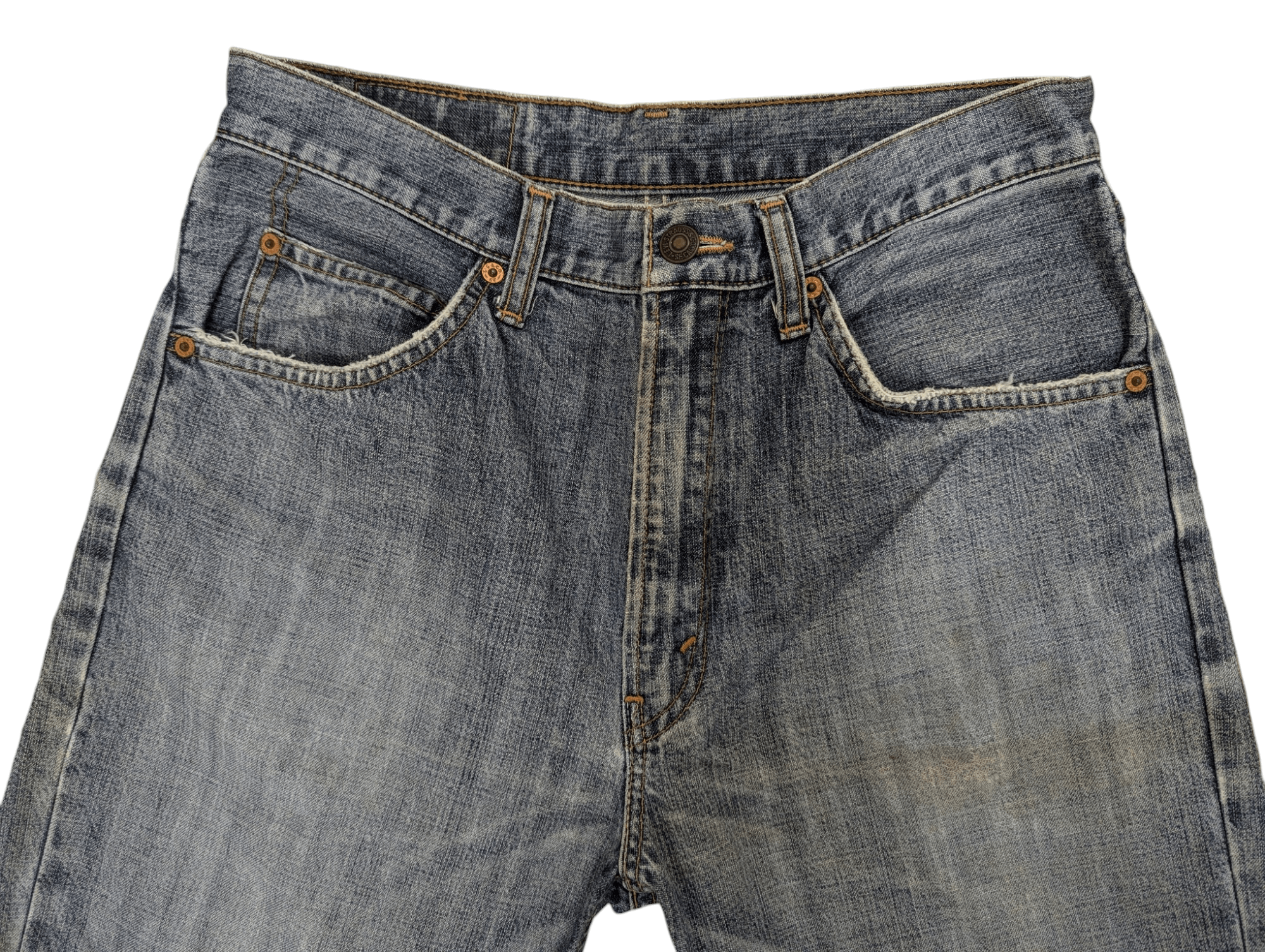 Levi's THRASHED LEVIS 534 DISTRESSED JEANS DENIM Size US 30 / EU 46 - 7 Thumbnail