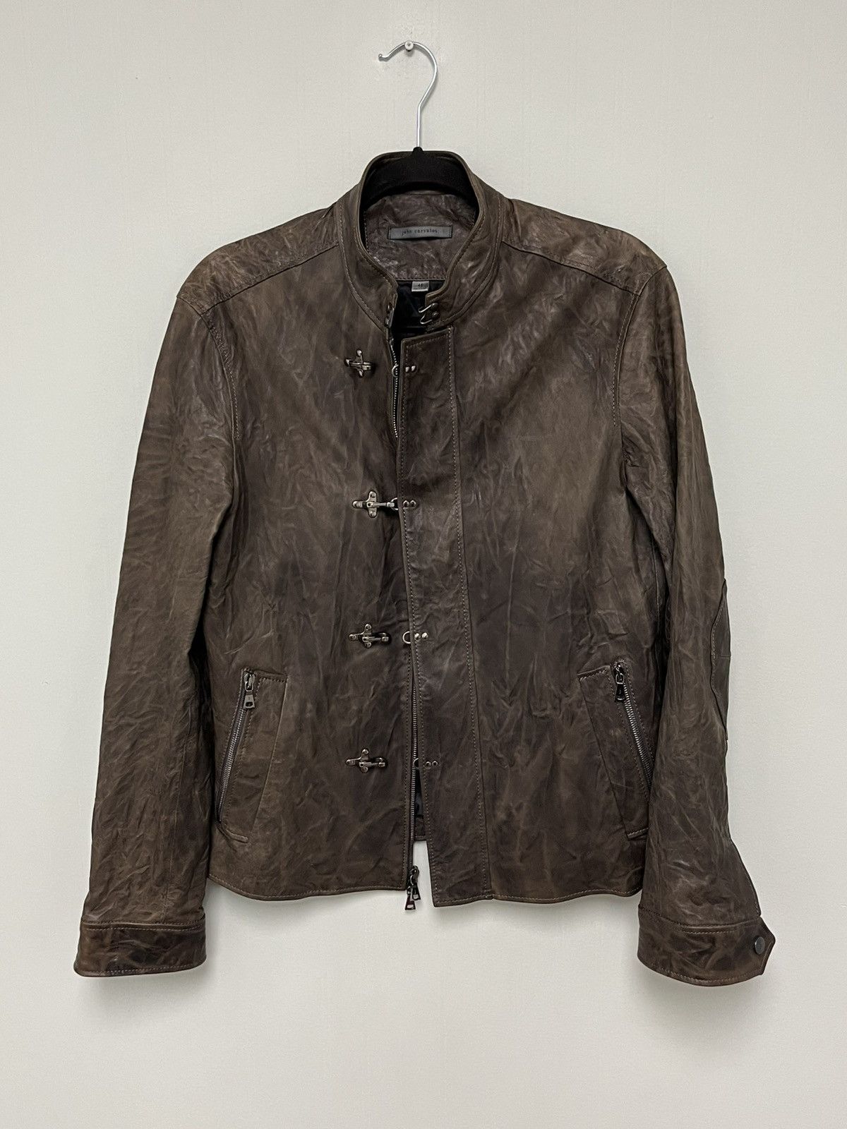 John Varvatos Leather Moto Jacket. Size EU 48 USA 38 Size US M / EU 48-50 / 2 - 9 Thumbnail