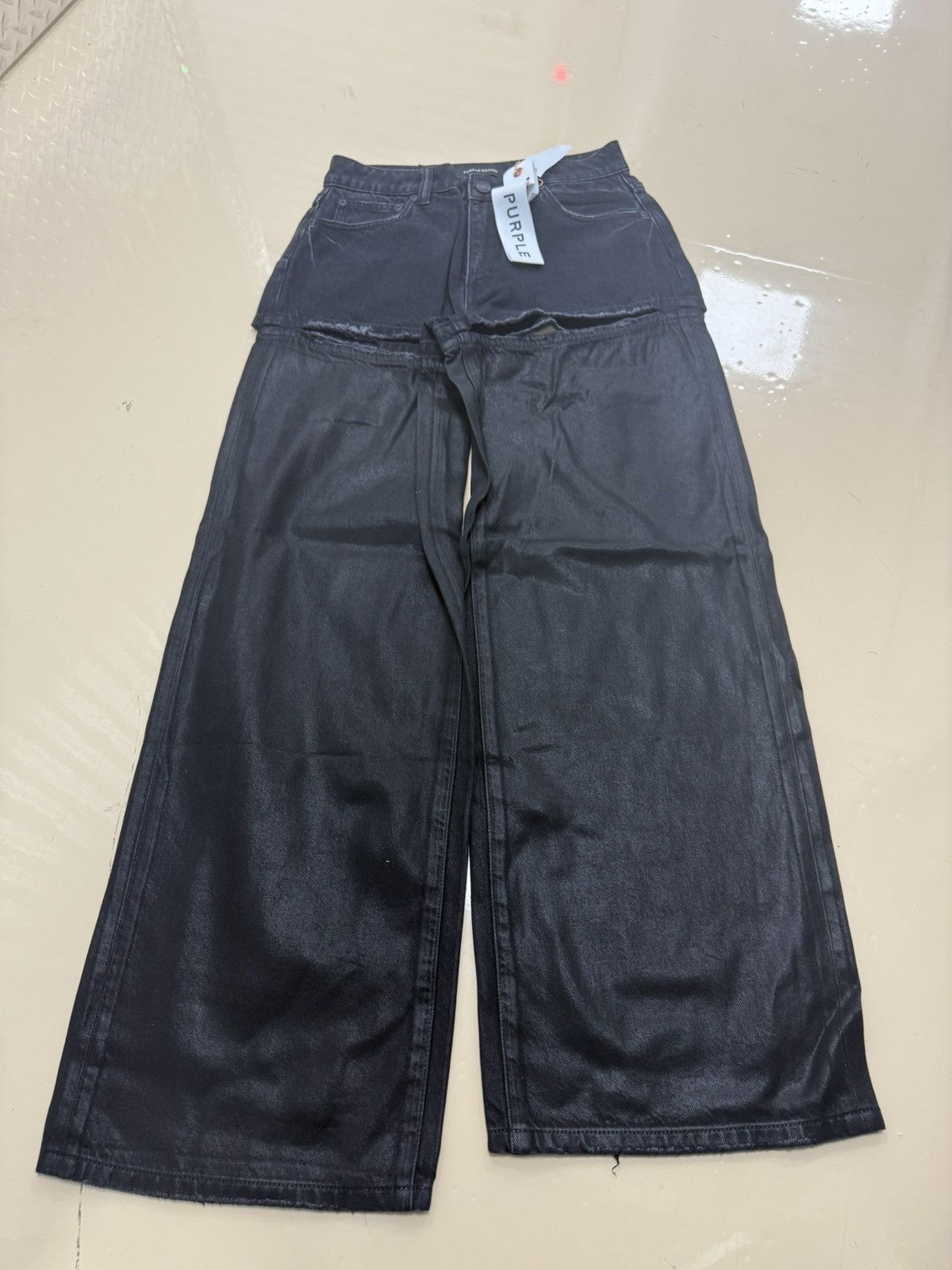 Other Purple Brand Baggy Two Piece Jeans Size 26" / US 2 / IT 38 - 1 Thumbnail