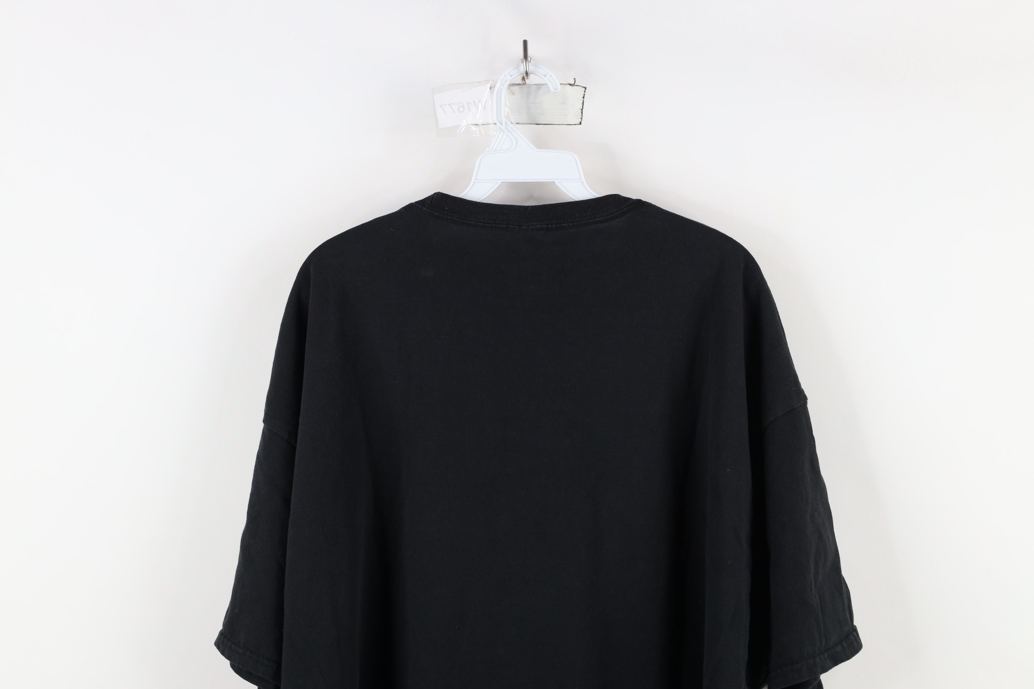 Vintage Vintage 90s Streetwear Short Sleeve T-Shirt Black Cotton Size US XXL / EU 58 / 5 - 11 Thumbnail