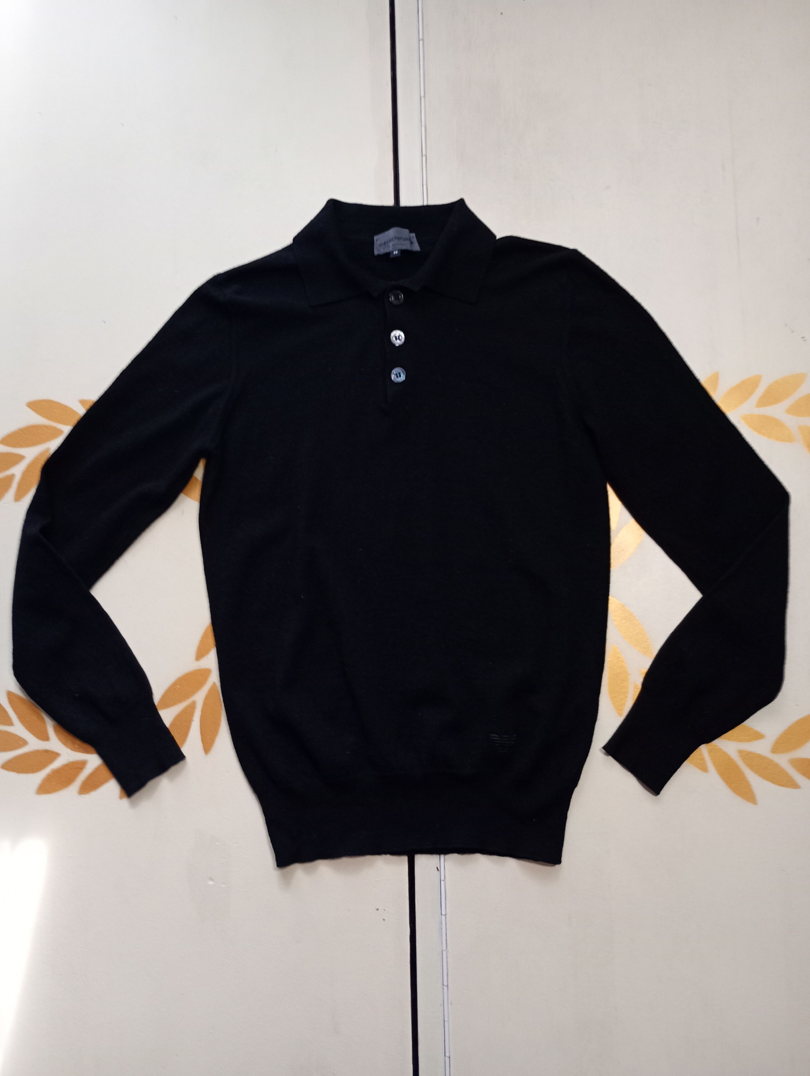 Emporio Armani × Giorgio Armani Emporio Armani Lana Wool Long Sleeve size 46 Size US S / EU 44-46 / 1 - 2 Thumbnail