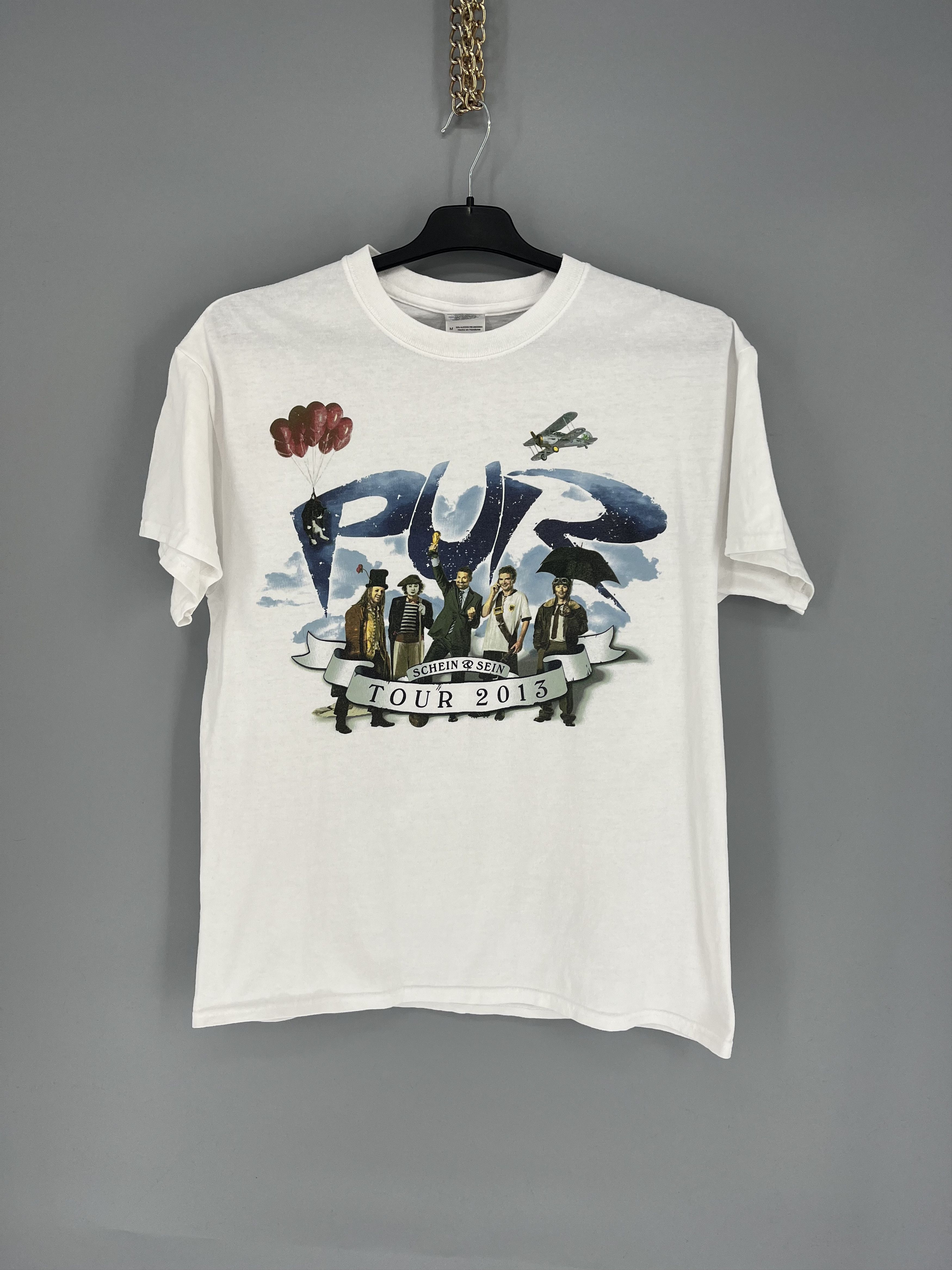 Band Tees PUR 2013 Vintage T-Shirt Pop Rock Band Tee 90s Tour Rare Size US M / EU 48-50 / 2 - 1 Thumbnail