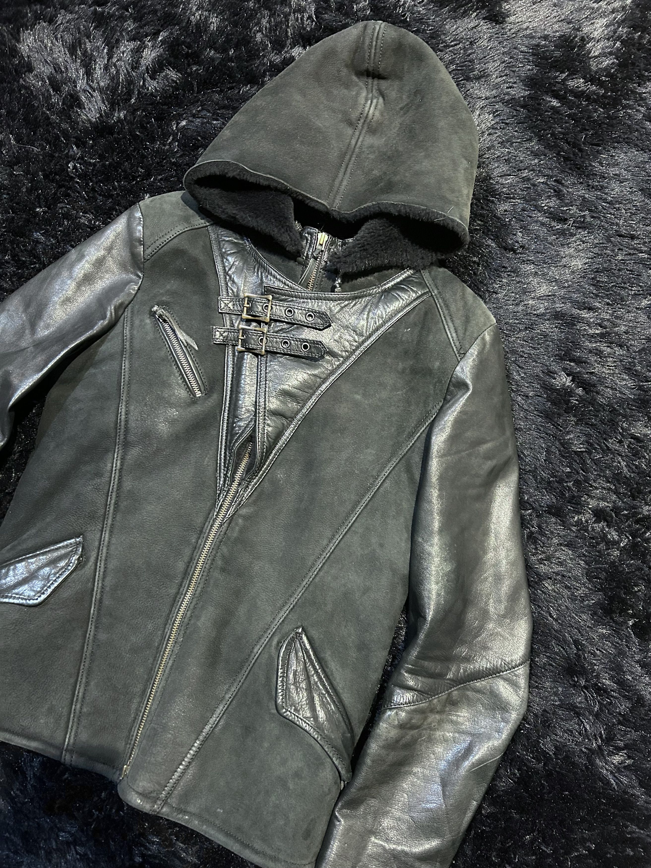 14th Addiction 2000s Mouton executioner jacket Size US S / EU 44-46 / 1 - 2 Thumbnail