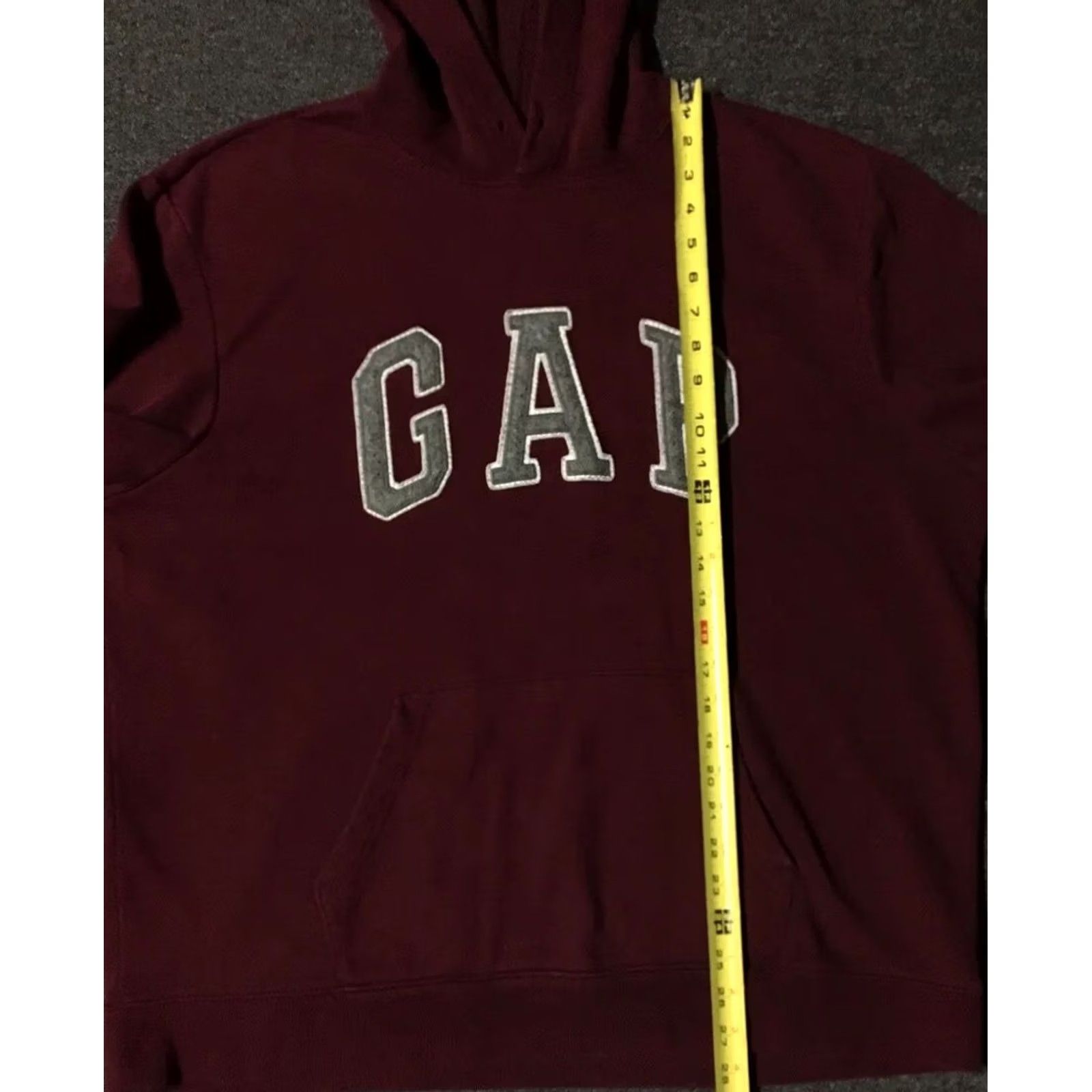 Gap VINTAGE Gap Spellout Hoodie XXL Track Nautical Sailing Skate Grunge Hip Hop 90s Shirt Men Red XXXXXL? Size US XXL / EU 58 / 5 - 5 Thumbnail
