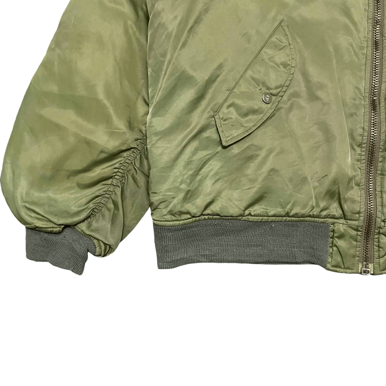 Japanese Brand Vintage Military Ma 1 Bomber Flight Jacket Size US L / EU 52-54 / 3 - 3 Thumbnail