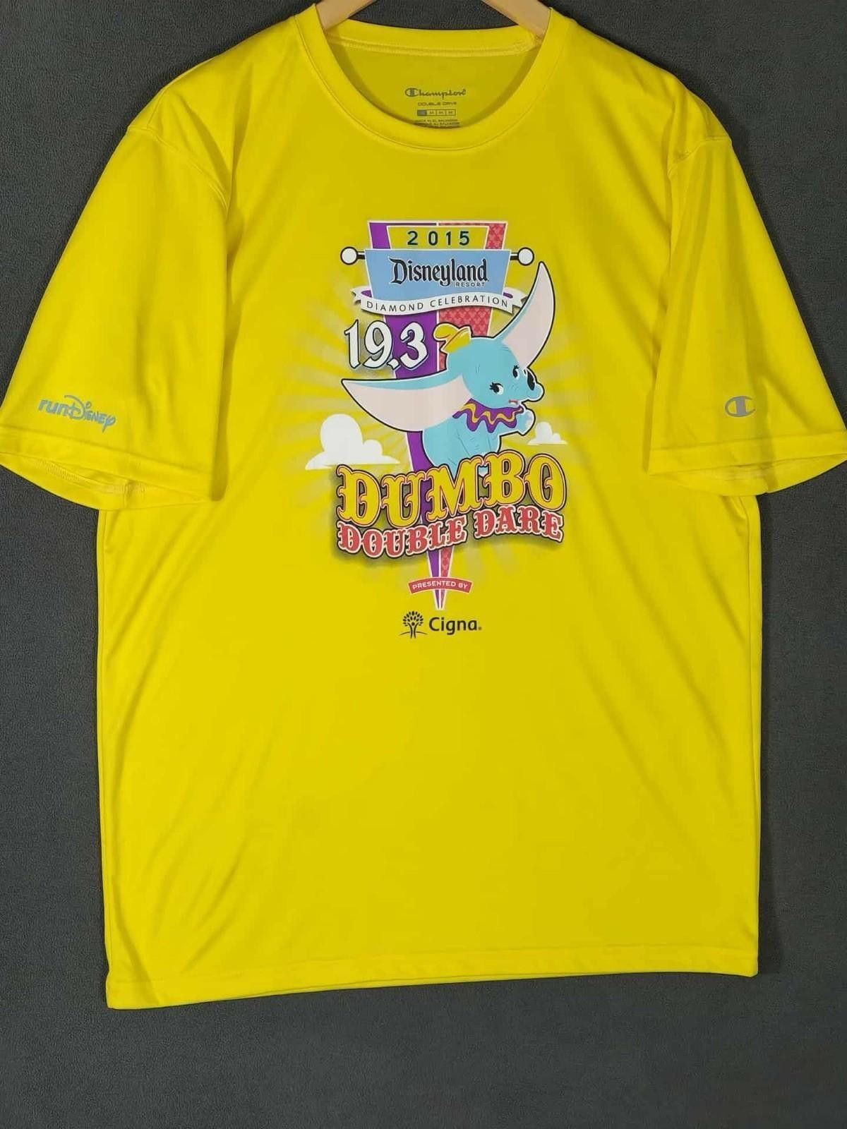 Champion Disneyland Dumbo Double Dare Run Disney Champion 2015 Med#4 Size US M / EU 48-50 / 2 - 1 Thumbnail