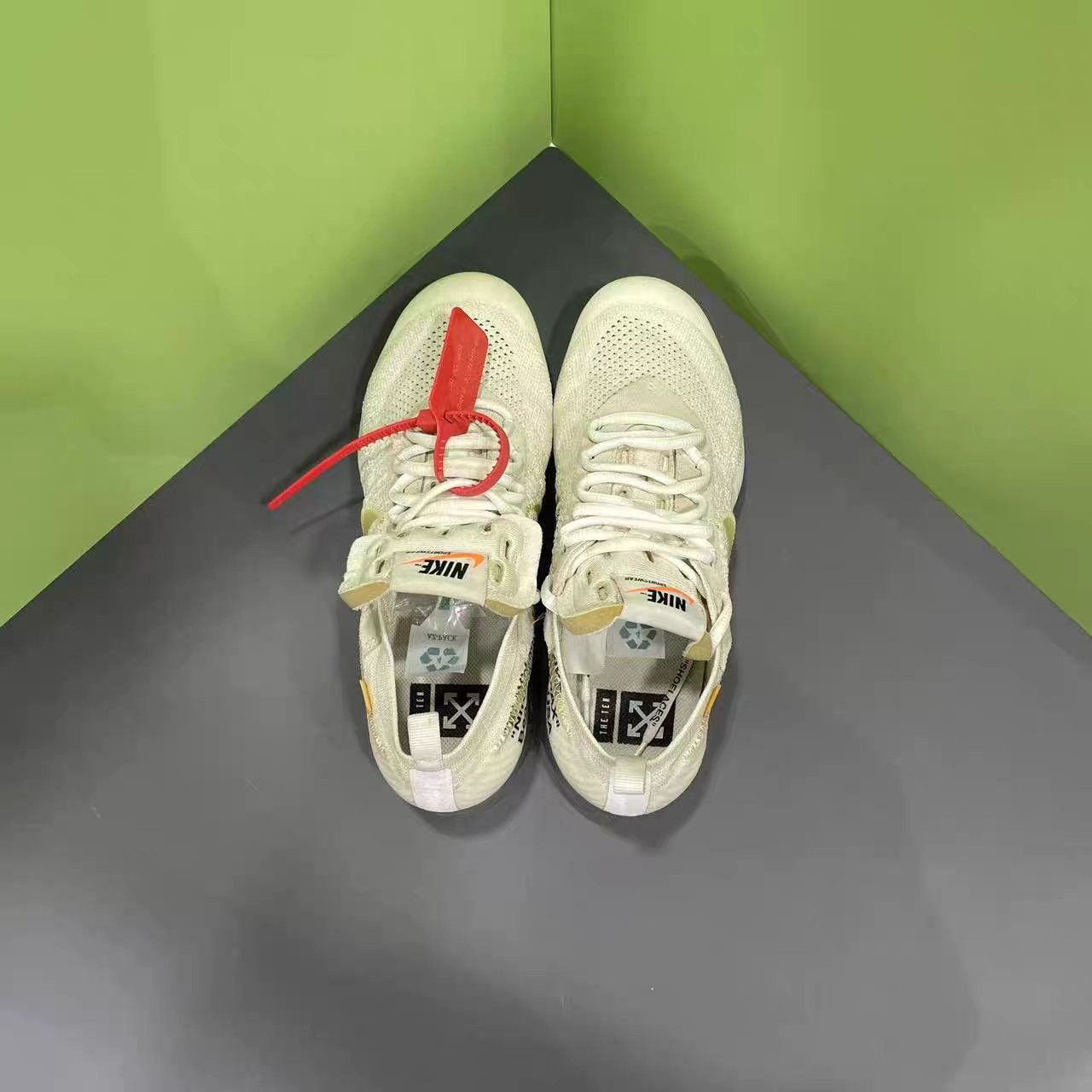 Nike OFF-WHITE × Nike VP Vapormax White Size US 9.5 / EU 42-43 - 7 Thumbnail