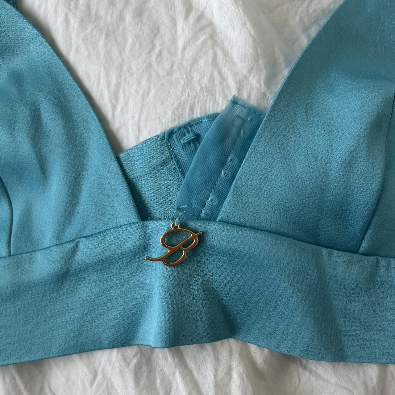 Blumarine Blumarine Logo-plaque Detail Bralette Size XS / US 0-2 / IT 36-38 - 7 Thumbnail