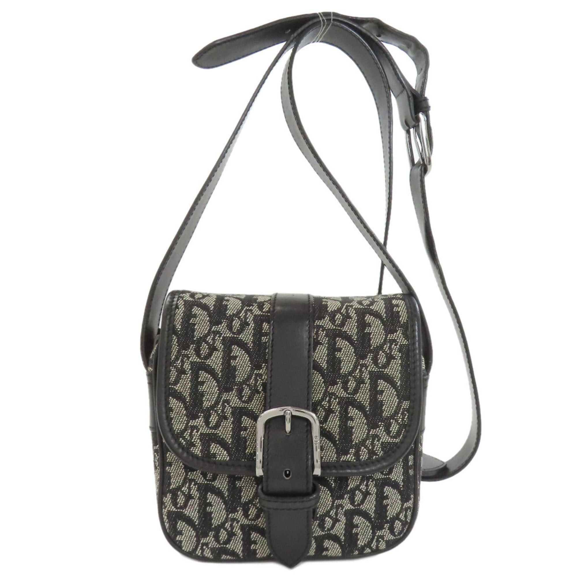Dior Christian Dior Trotter Pattern Canvas Shoulder Bag for Women Size ONE SIZE - 1 Thumbnail
