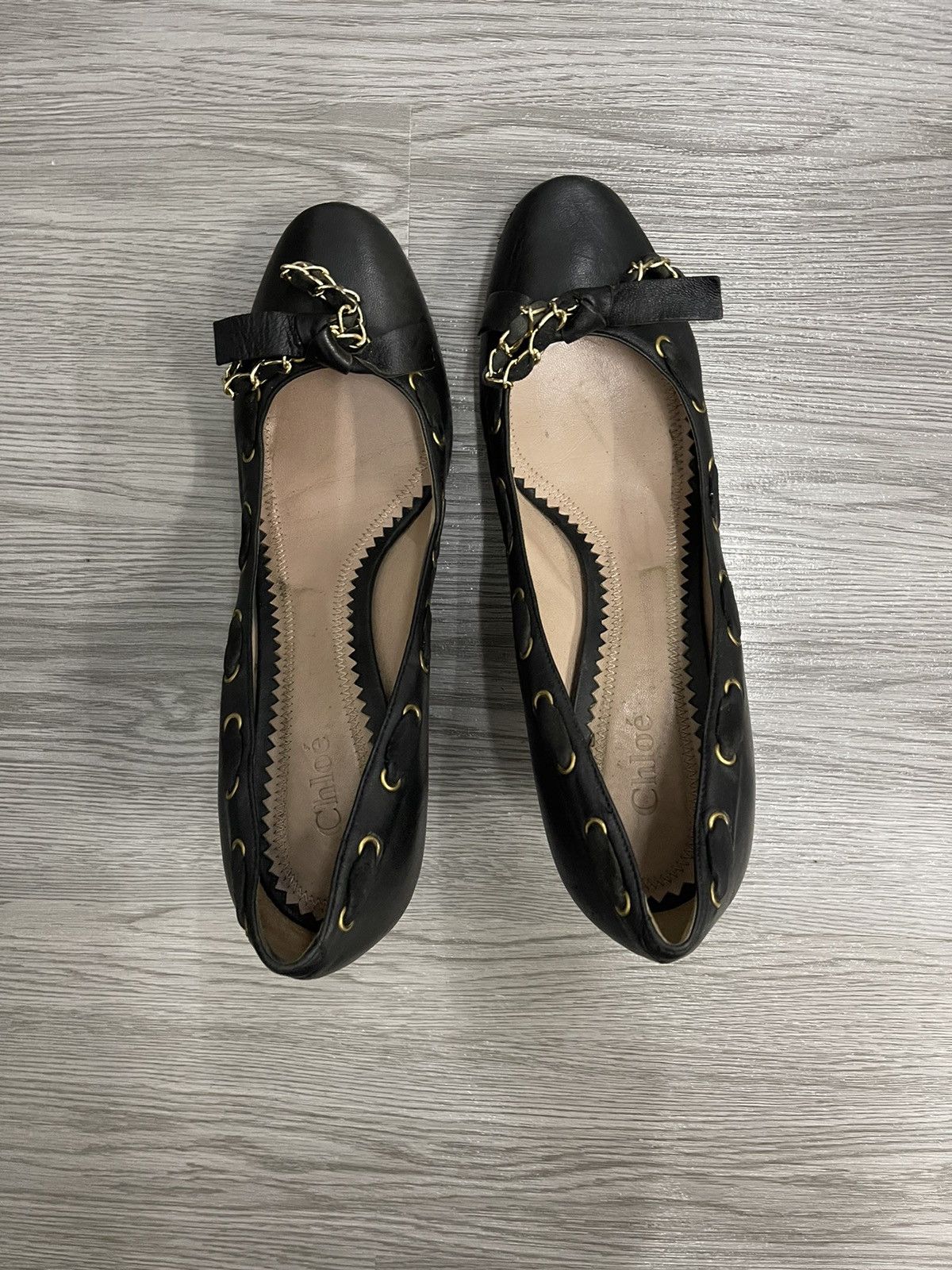 Chloe Black Leather Chloe Heels Size US 8.5 / IT 38.5 - 6 Thumbnail