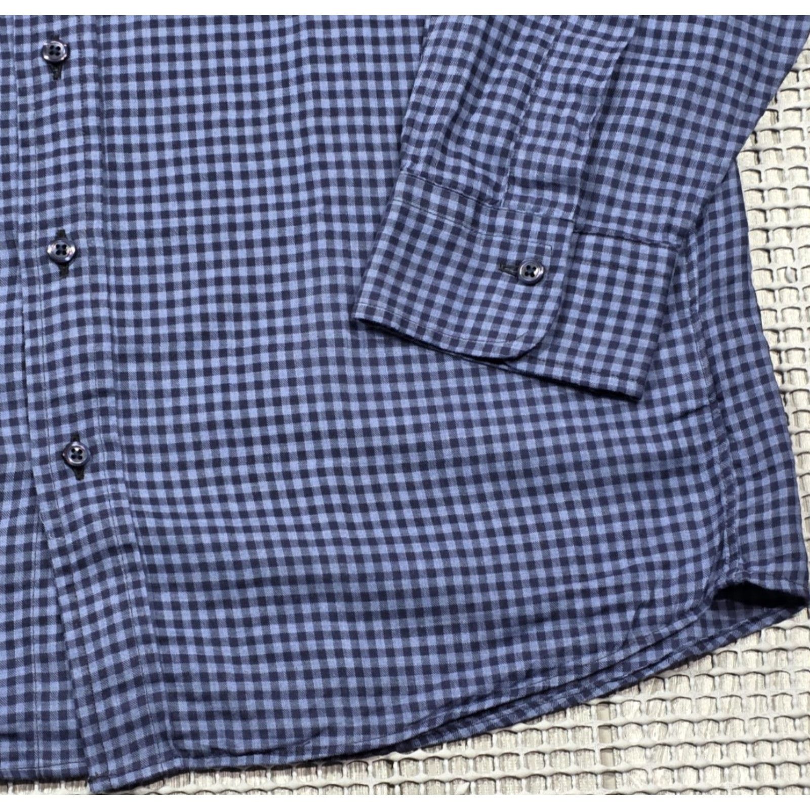 Brooks Brothers Brooks Brothers Slim Fit Blue Shirt Men 15.5-32 Button Up Gingham Check USA Made Dress Shirt Size US L / EU 52-54 / 3 - 4 Thumbnail