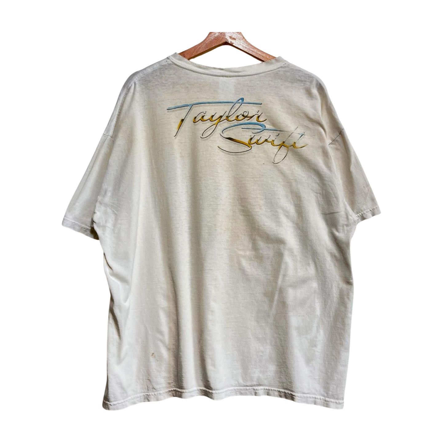 Hanes × Vintage Vintage 2007 Taylor Swift Debut Album T-Shirt Adult XL Size US XL / EU 56 / 4 - 3 Thumbnail