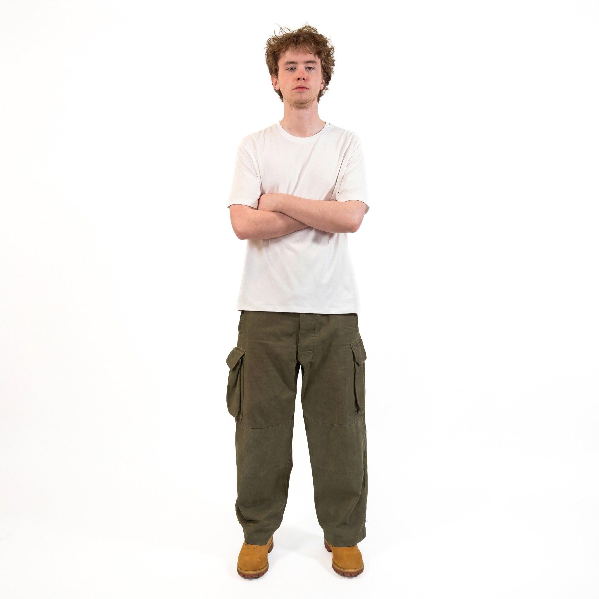 Vintage Vintage 50s French M47 Pants Size US 34 / EU 50 - 3 Thumbnail