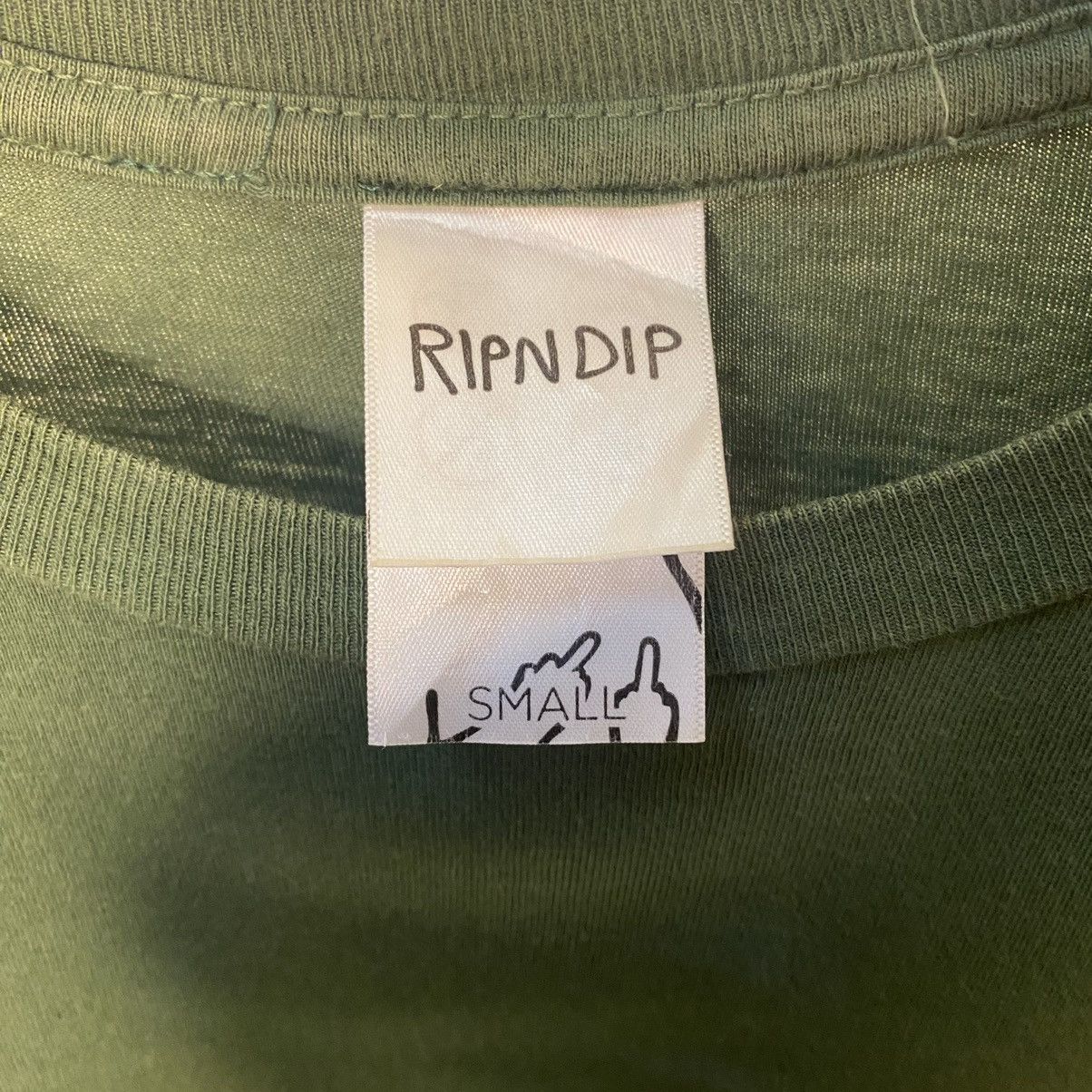 Designer × RIPNDIP Rip N Dip Downside Pocket Design Tshirt Size US S / EU 44-46 / 1 - 3 Thumbnail