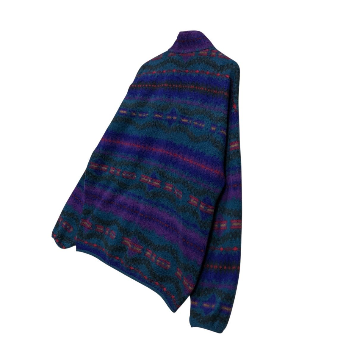Patagonia 🔥PATAGONIA MADE IN USA FLEECE JACKET HALF SNAP BUTTON NAVAJO Size US XL / EU 56 / 4 - 12 Thumbnail