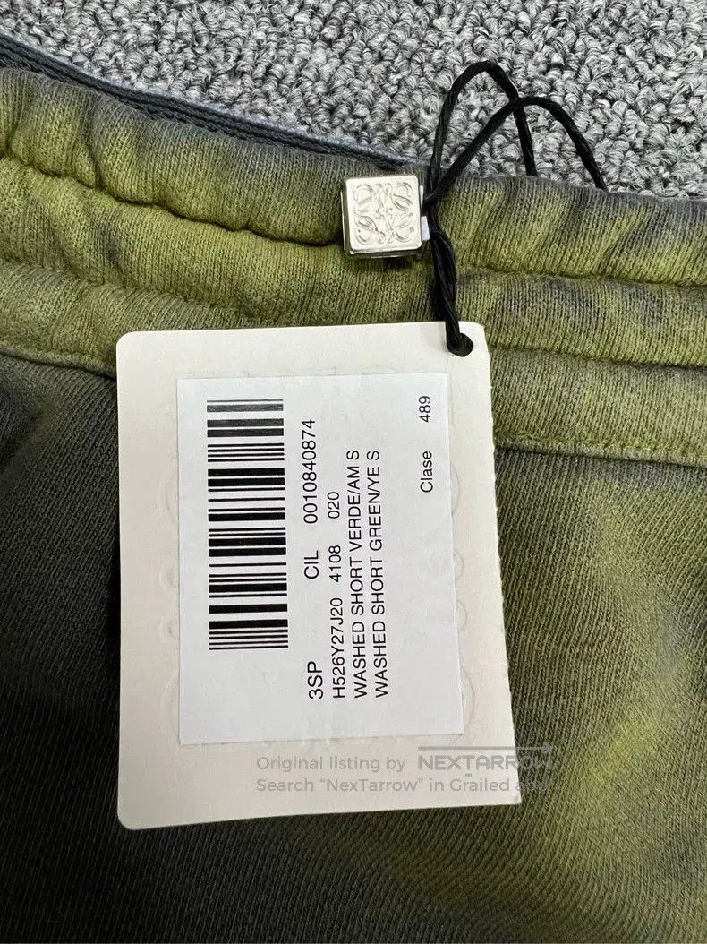 Loewe Loewe Green Tie-Dye Casual Cargo Shorts. Size US 26 / EU 42 - 4 Thumbnail