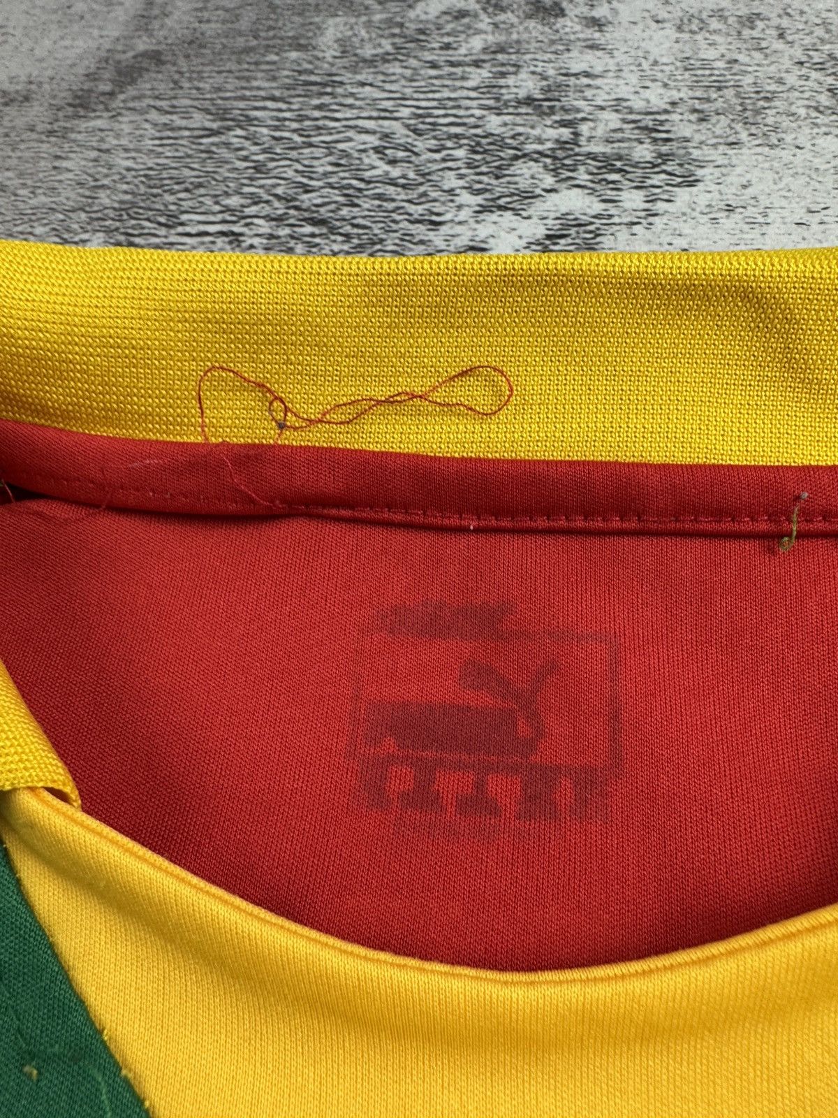 Puma × Vintage Cameroon Africa National Vintage Home Puma Soccer Football T Shirt Jersey Tee Size US S / EU 44-46 / 1 - 10 Thumbnail