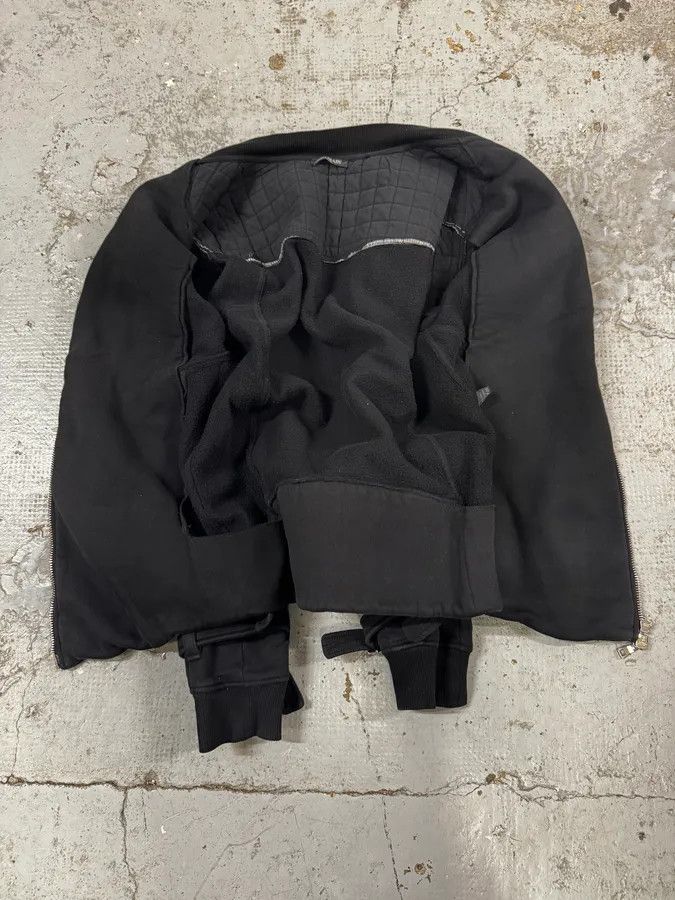Balmain AW2017 Balmain Black Buckled Quilted Zip-up Jacket Size US M / EU 48-50 / 2 - 7 Thumbnail
