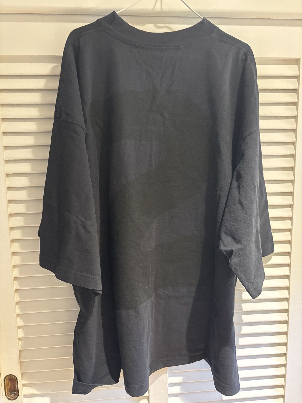 Yeezy Kanye west candle black tee medium super oversized Size US M / EU 48-50 / 2 - 2 Thumbnail