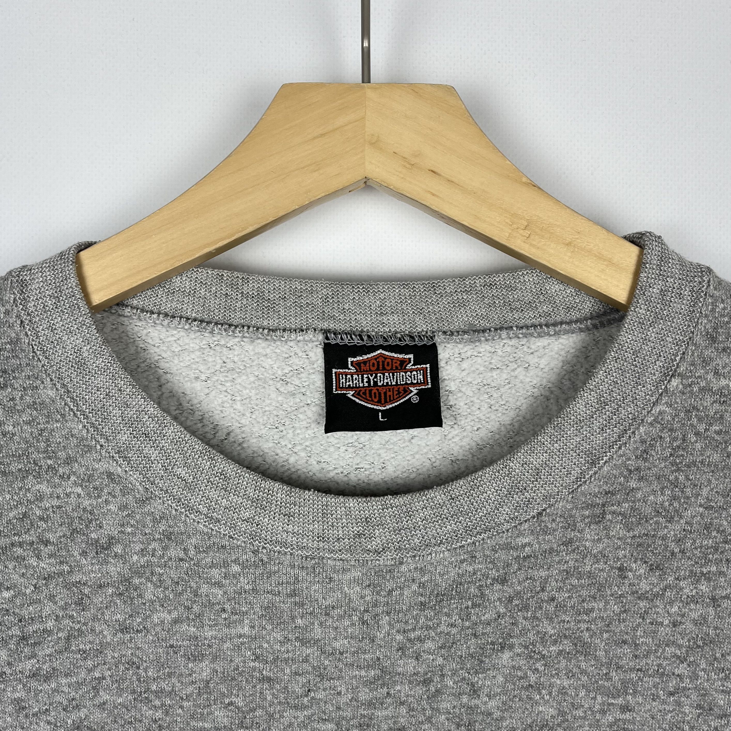 Harley Davidson Vintage Harley Davidson 3D Emblem Big Logo Sweatshirt 1991 Size US M / EU 48-50 / 2 - 11 Thumbnail