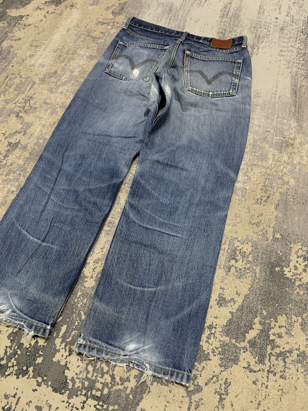 Levi's Vintage Levis 502 Distressed Denim Jeans Size US 30 / EU 46 - 15 Thumbnail