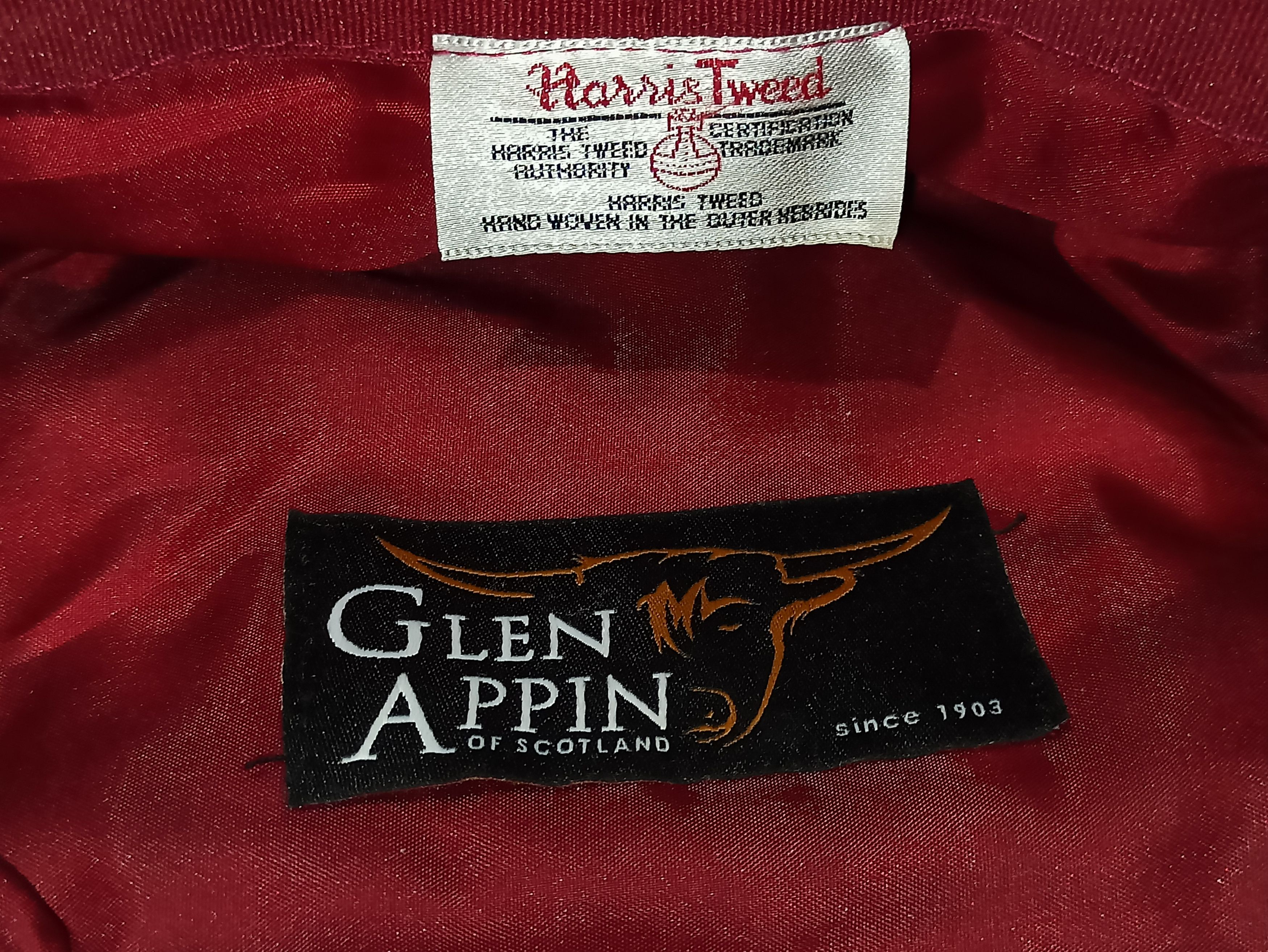Harris Tweed GLEN APPIN HARRIS TWEED WOOL COUNTRY FLAT CAP Size ONE SIZE - 5 Thumbnail