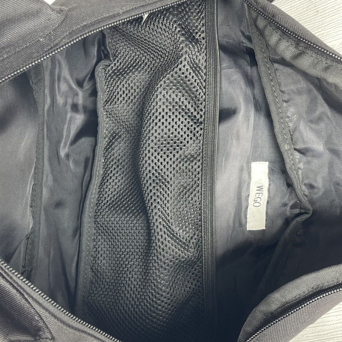 Japanese Brand Oversized Black Crossbody/Waist Bag Street Style Size ONE SIZE - 6 Thumbnail