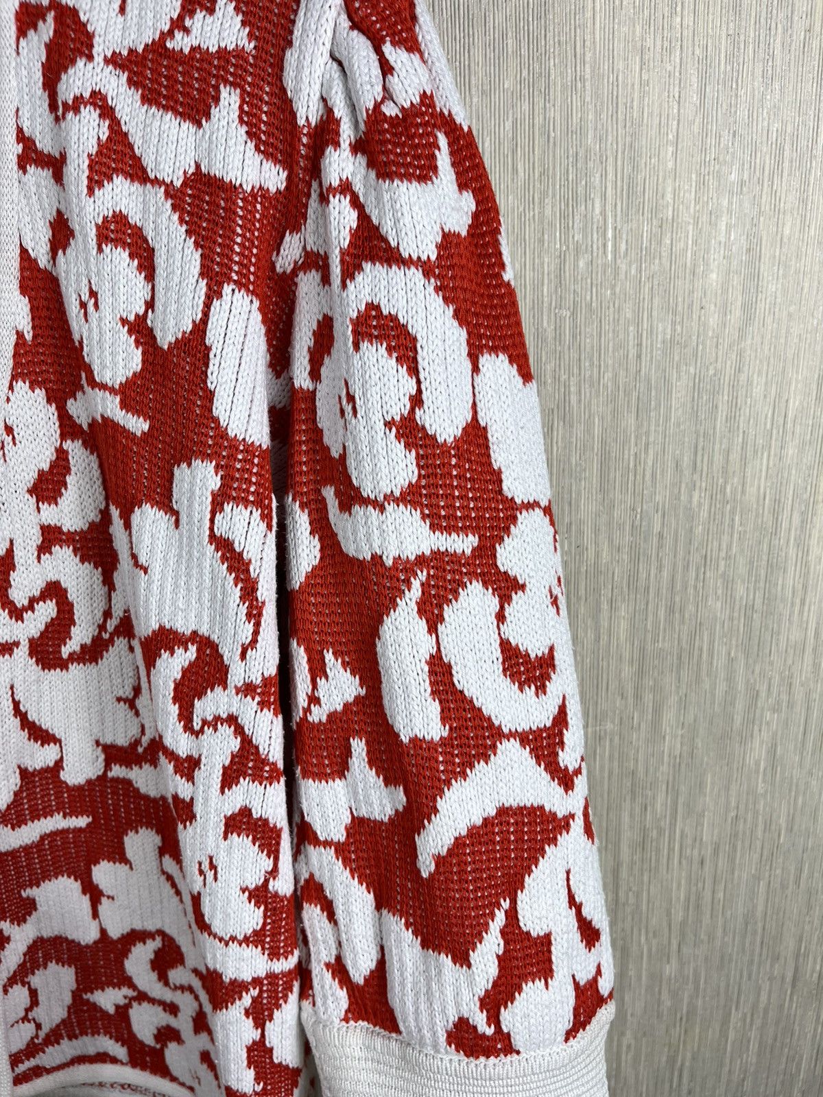 Givenchy Vintage Givenchy knitwear double-breasted floral cardigan Size M / US 6-8 / IT 42-44 - 15 Thumbnail