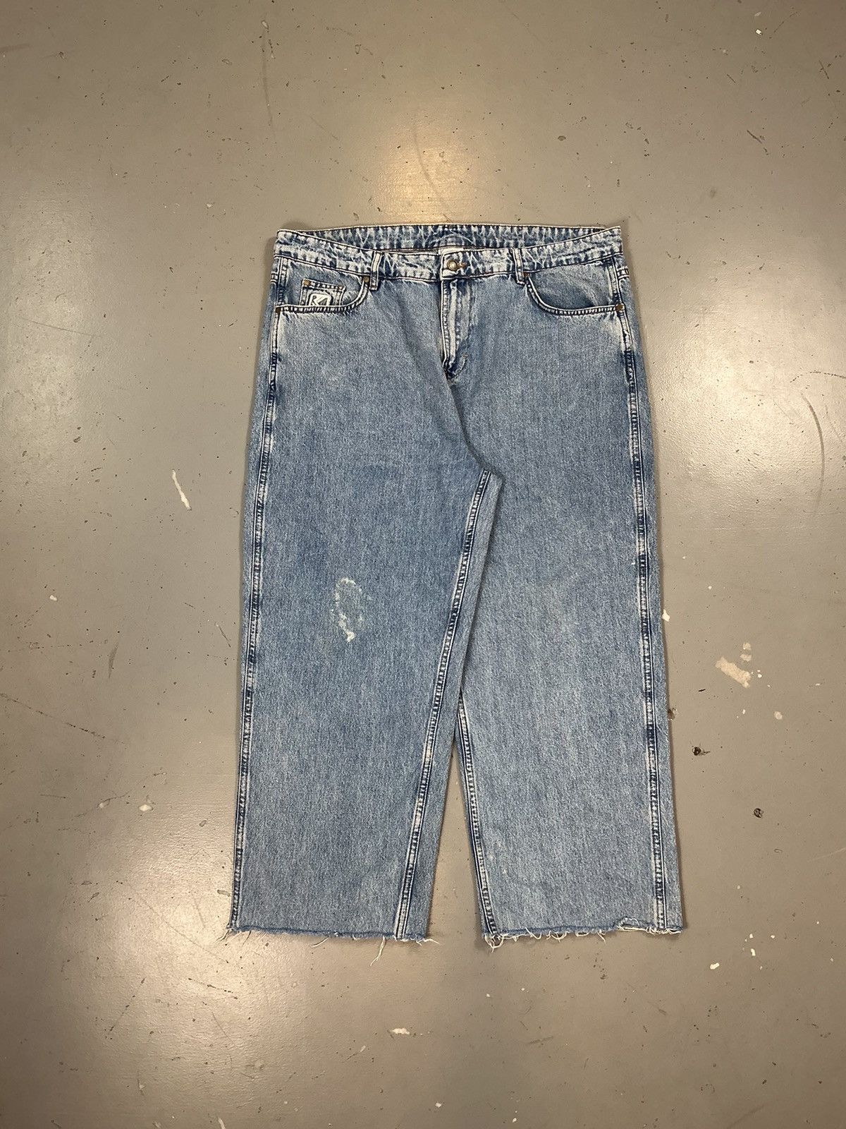 Vintage Karl Kani SpellOut embroidered baggy fit denim