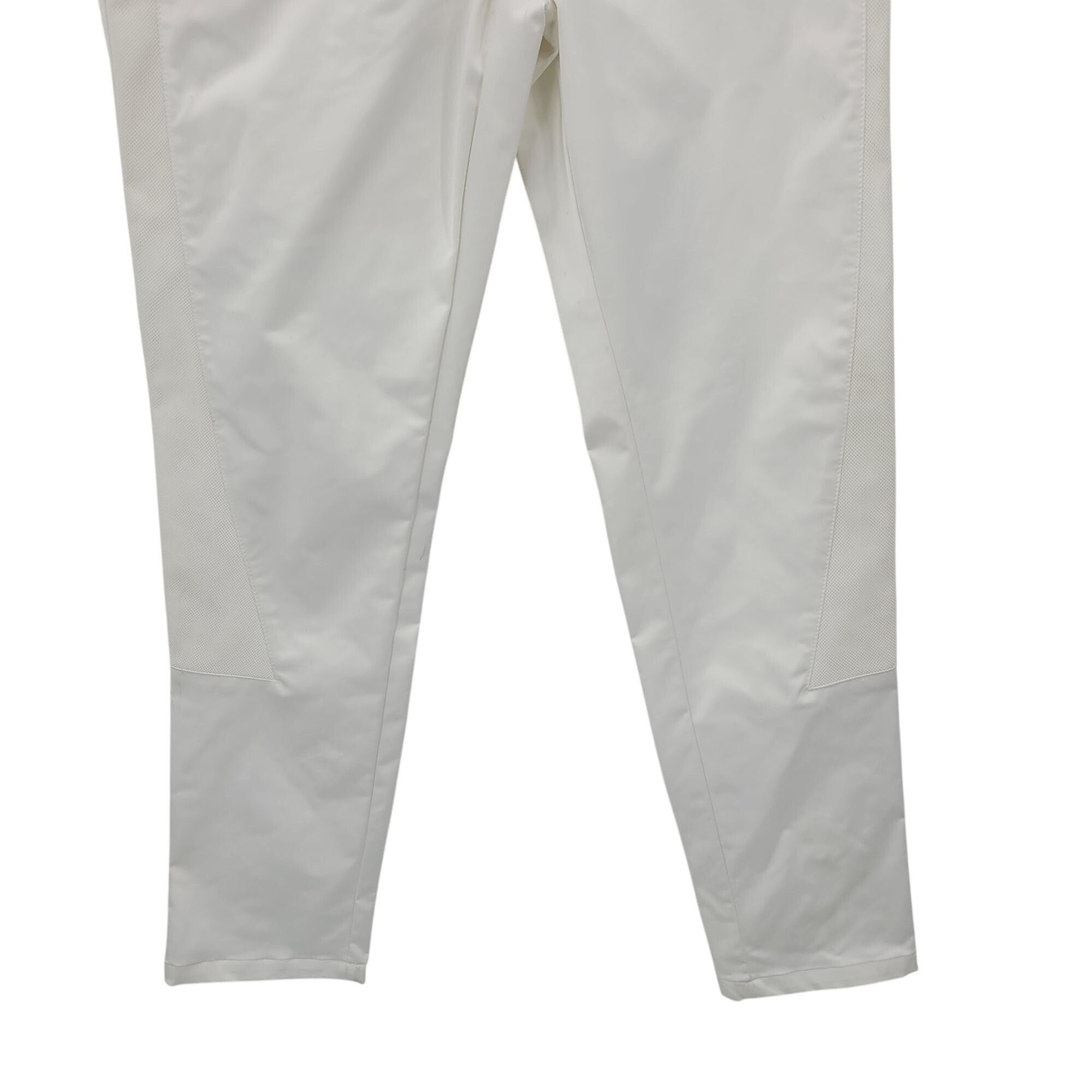 Designer Pink Stitch Athletic White Slim Fit Vented Pants 4 Activewea Size 27" / US 4 / IT 40 - 7 Thumbnail