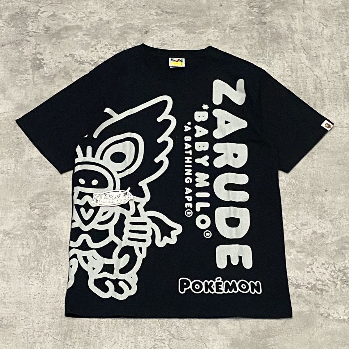 Bape × Pokemon Bape X Pokemon Black Zurade Tee Size US L / EU 52-54 / 3 - 1 Thumbnail