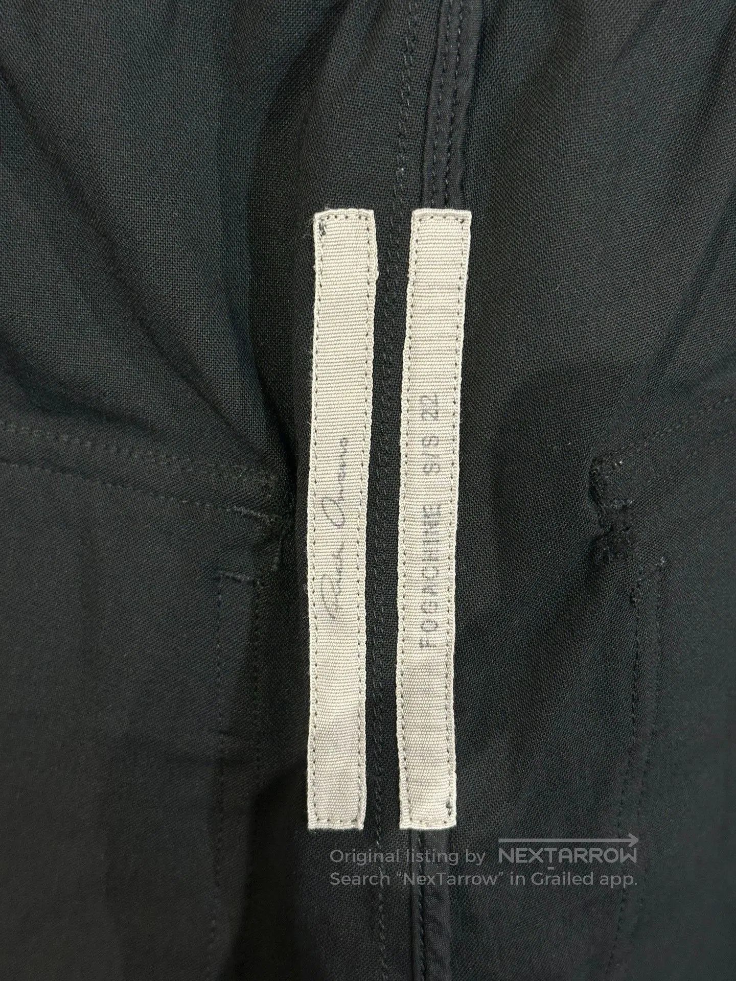 Rick Owens Rick Owens Main Line Webbing Cropped Pants 48. Size US 32 / EU 48 - 5 Thumbnail