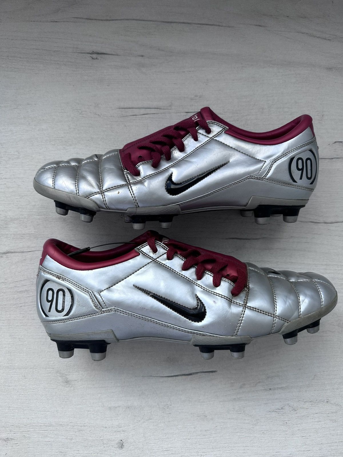 Nike × Vintage Nike Total 90 Football Cleats Boots Mens Rare US13 UK12 Size US 13 / EU 46 - 5 Thumbnail