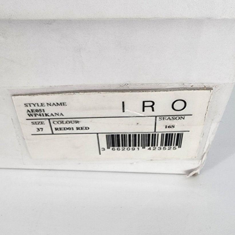Iro IRO Burgundy Suede/Leather Pumps Women's Size 37 (US 6.5) Size US 6.5 / IT 36.5 - 14 Thumbnail