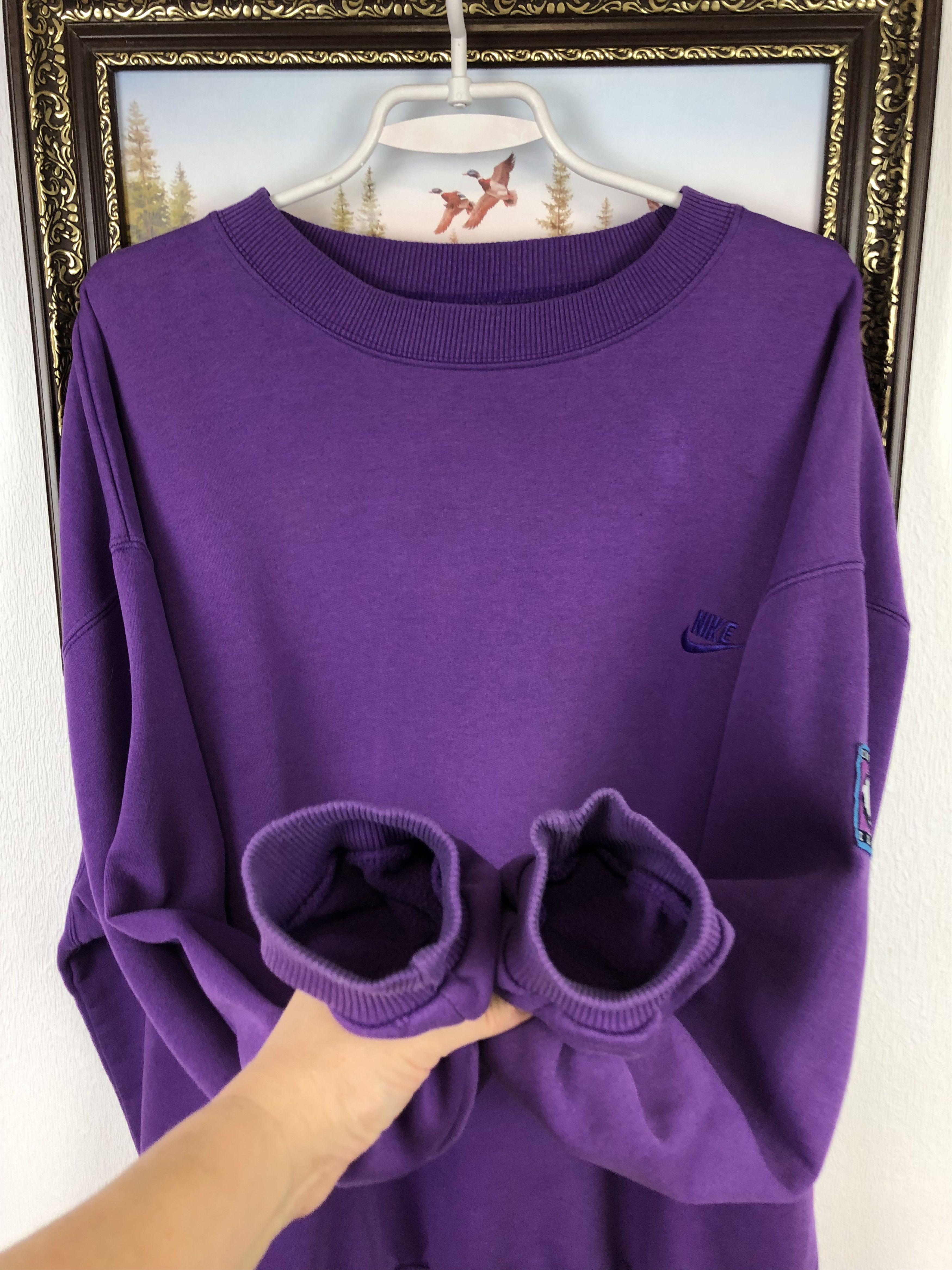 Nike × Vintage Vintage 90's Nike Court Agassi Tennis Sweatshirt Crewneck Size US XL / EU 56 / 4 - 6 Thumbnail