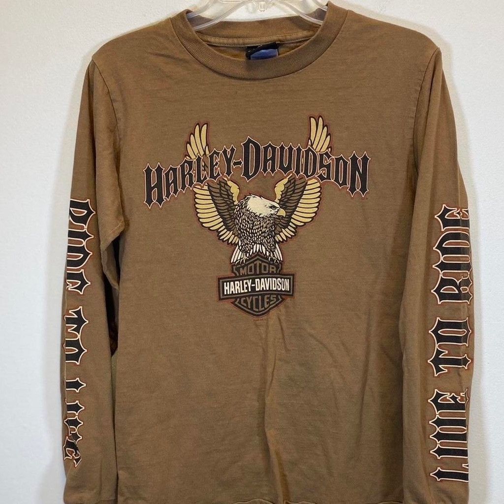 Harley Davidson Harley-Davidson T-Shirt, Brown, Size xl Size US XL / EU 56 / 4 - 1 Thumbnail