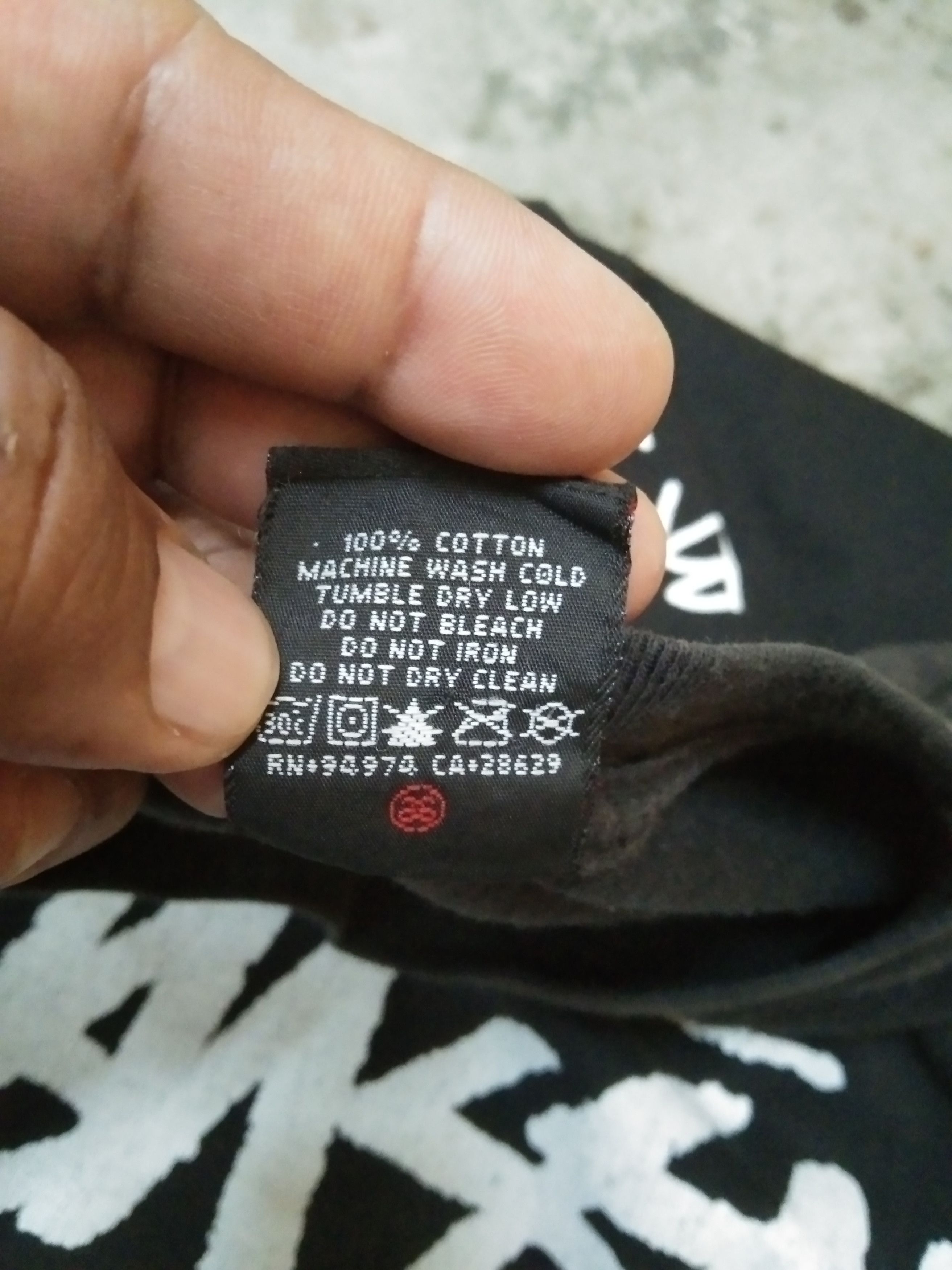 Other VINTAGE STUSSY TOUR T-SHIRT Size US M / EU 48-50 / 2 - 8 Thumbnail