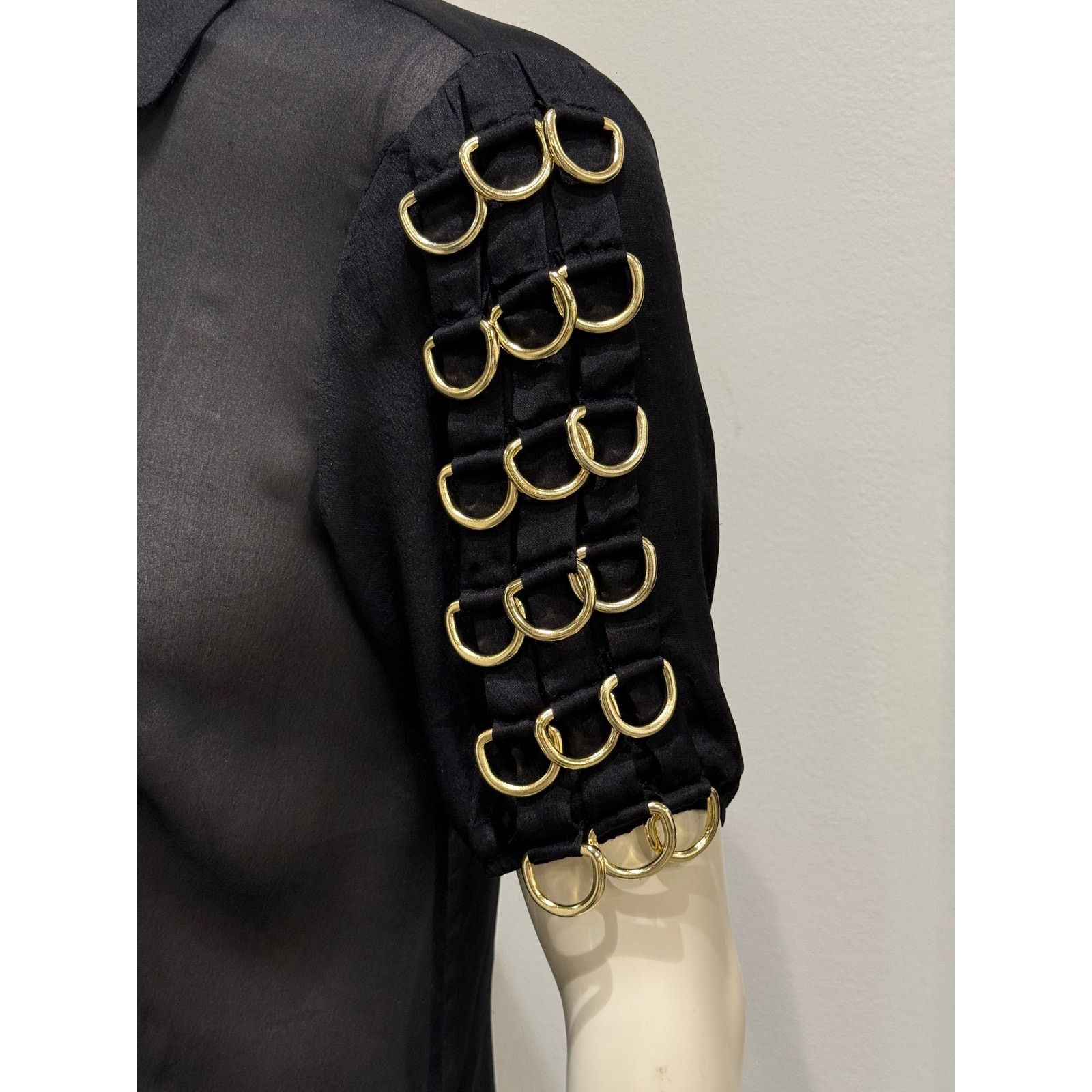 Dsquared2 2000s Dsquared2 bondage D-ring shirt Size S / US 4 / IT 40 - 3 Thumbnail