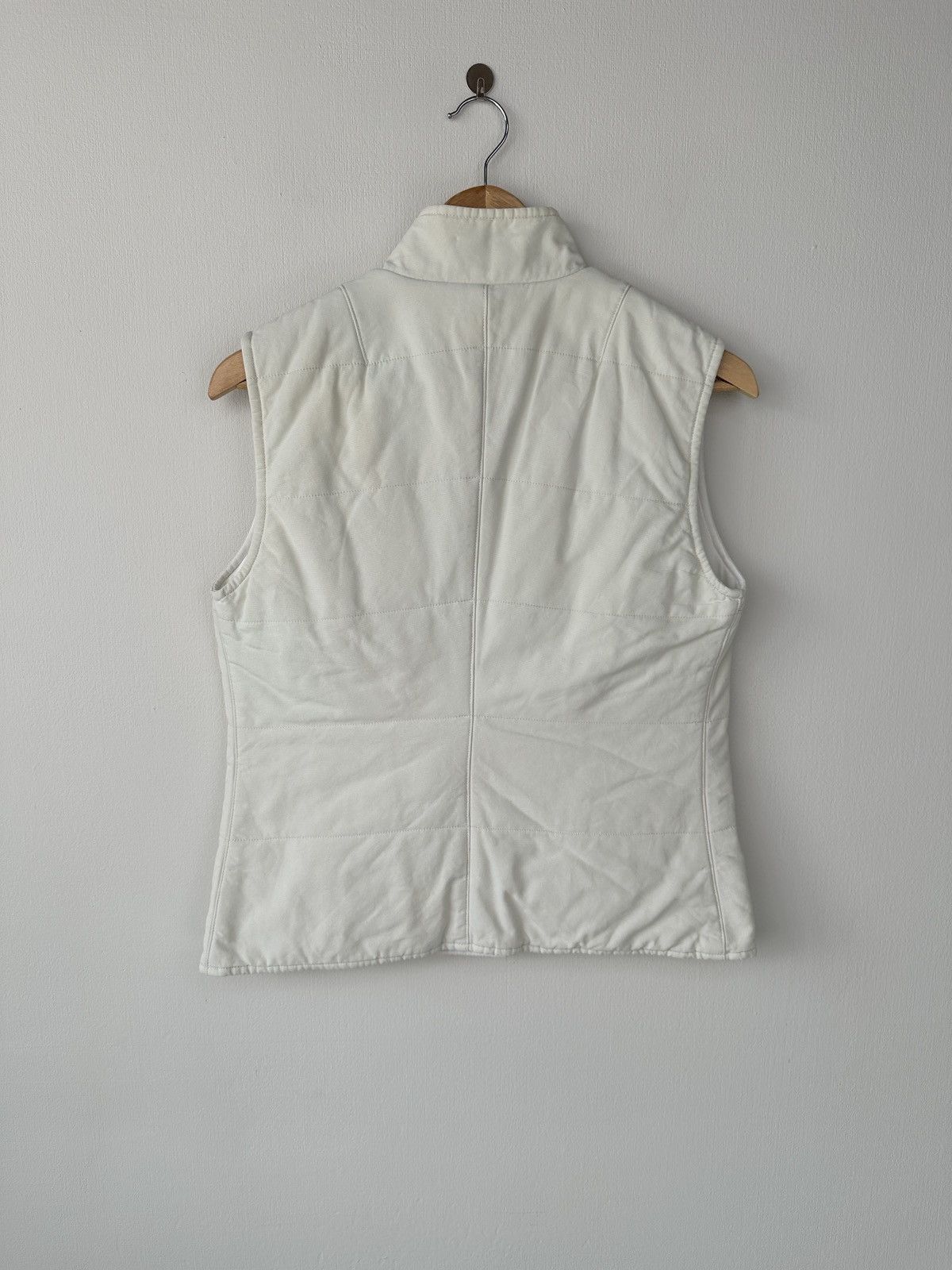 Brunello Cucinelli Vintage BRUNELLO CUCINELLI Cotton Women’s Vest Jacket Gilet Size L / US 10 / IT 46 - 2 Thumbnail