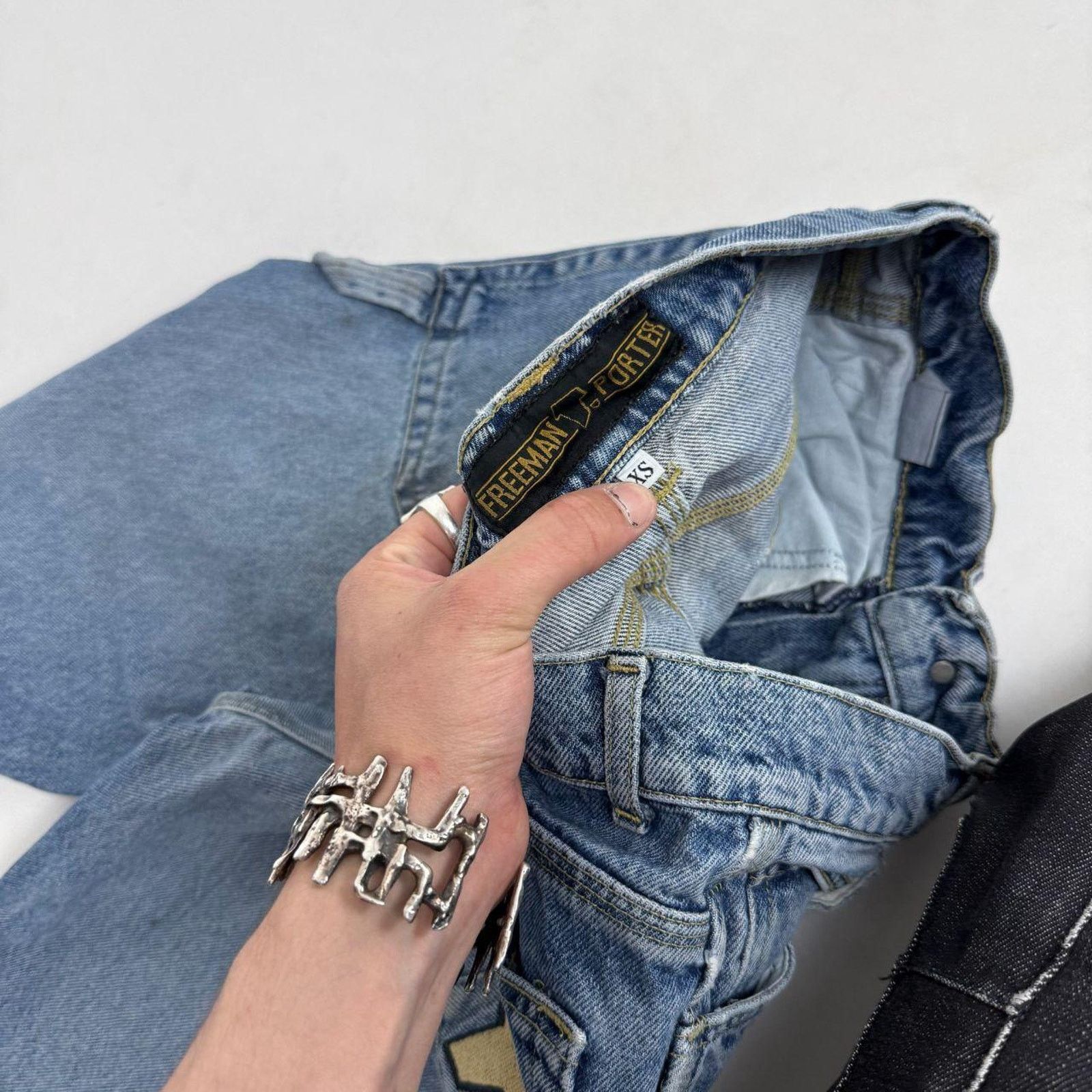 JNCO × Southpole × Vintage Vintage y2k grunge archive baggy wide leg faded skater jeans Size US 28 / EU 44 - 6 Thumbnail