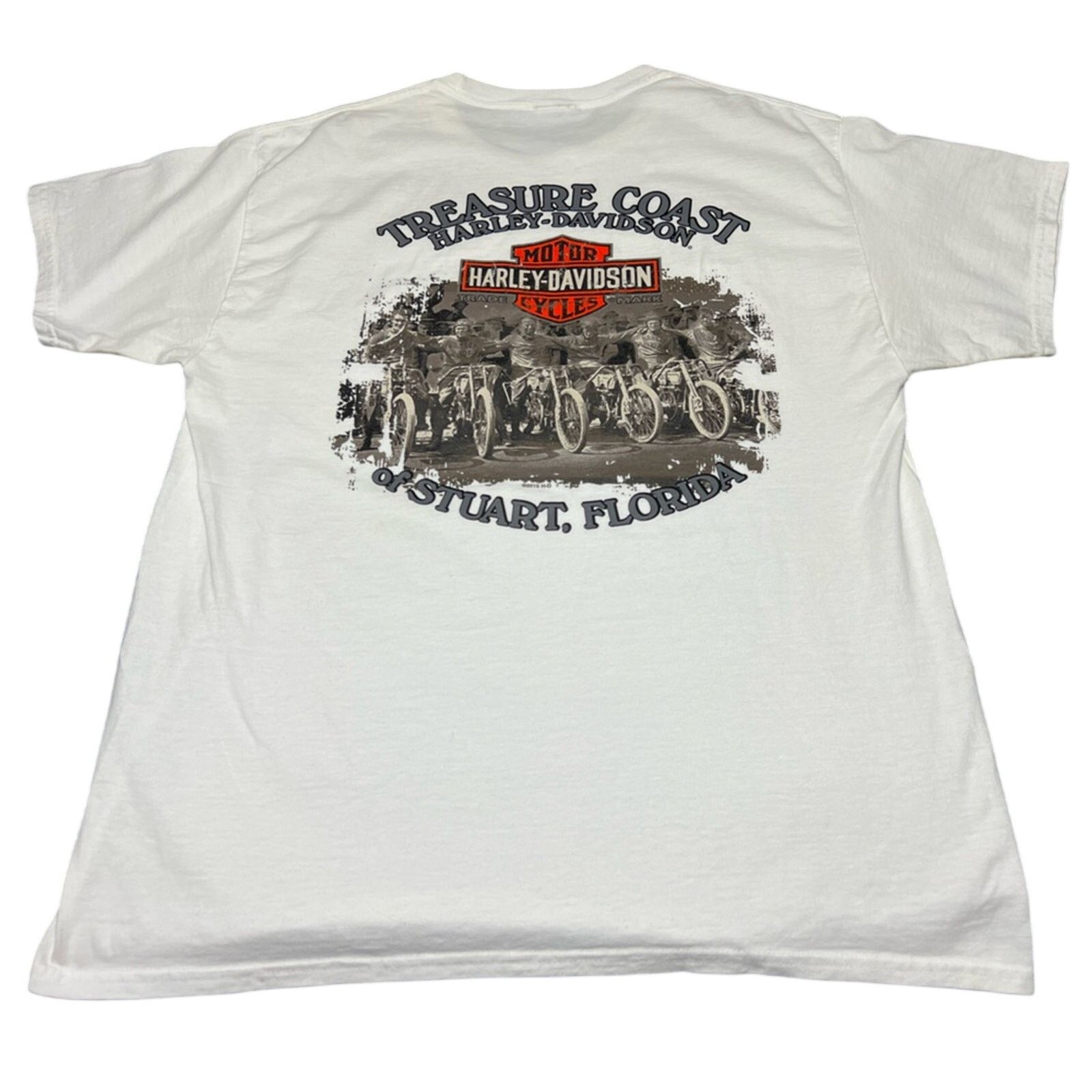Harley Davidson Harley Davidson Shirt Stuart Florida Treasure Coast Mens Size US L / EU 52-54 / 3 - 1 Thumbnail